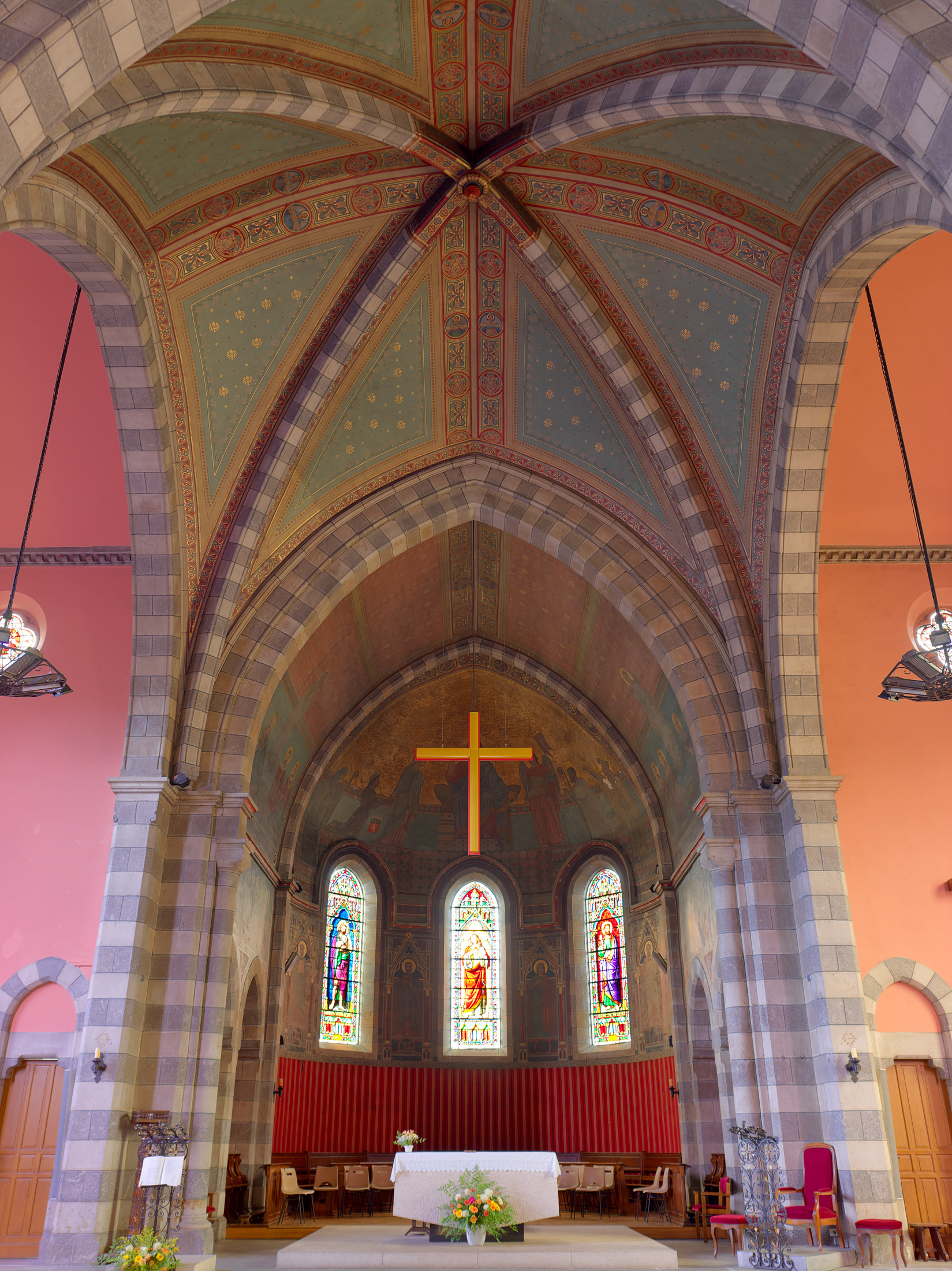 Eglise de Mauléon, intérieur, II