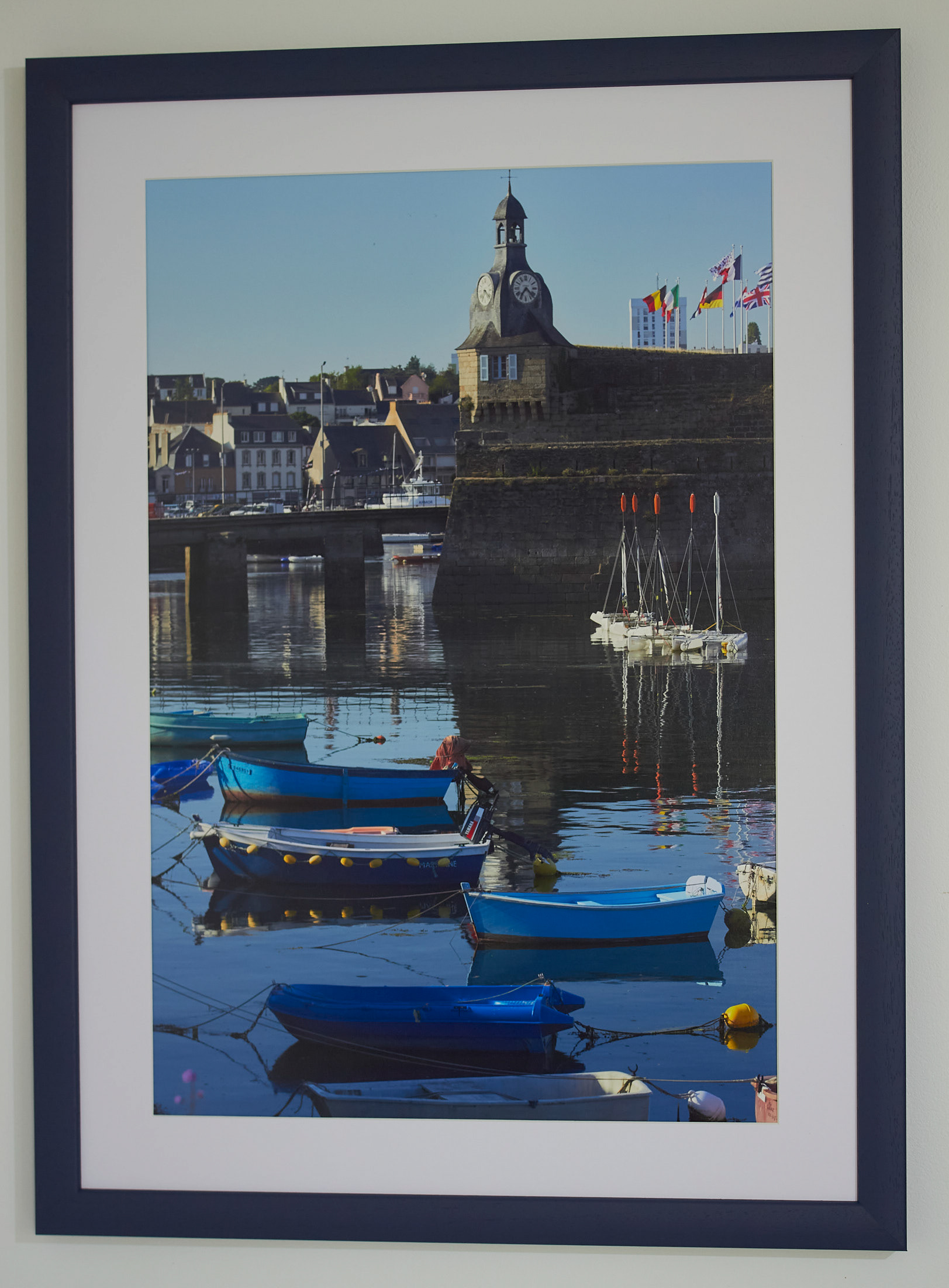 Concarneau, ville close, befrroi et bateaux, 2018