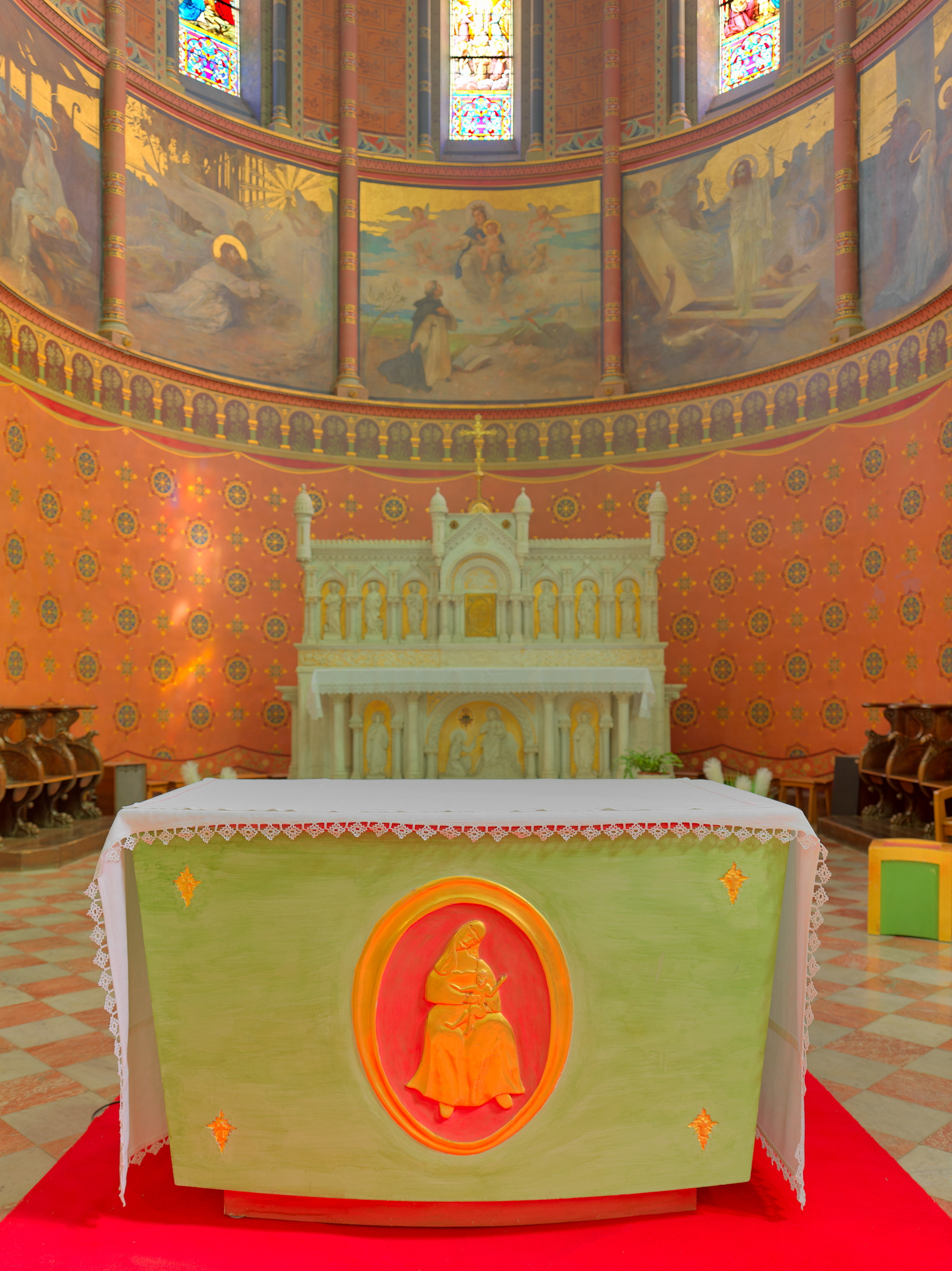 Eglise d'Oloron Sainte-Marie, intérieur, I