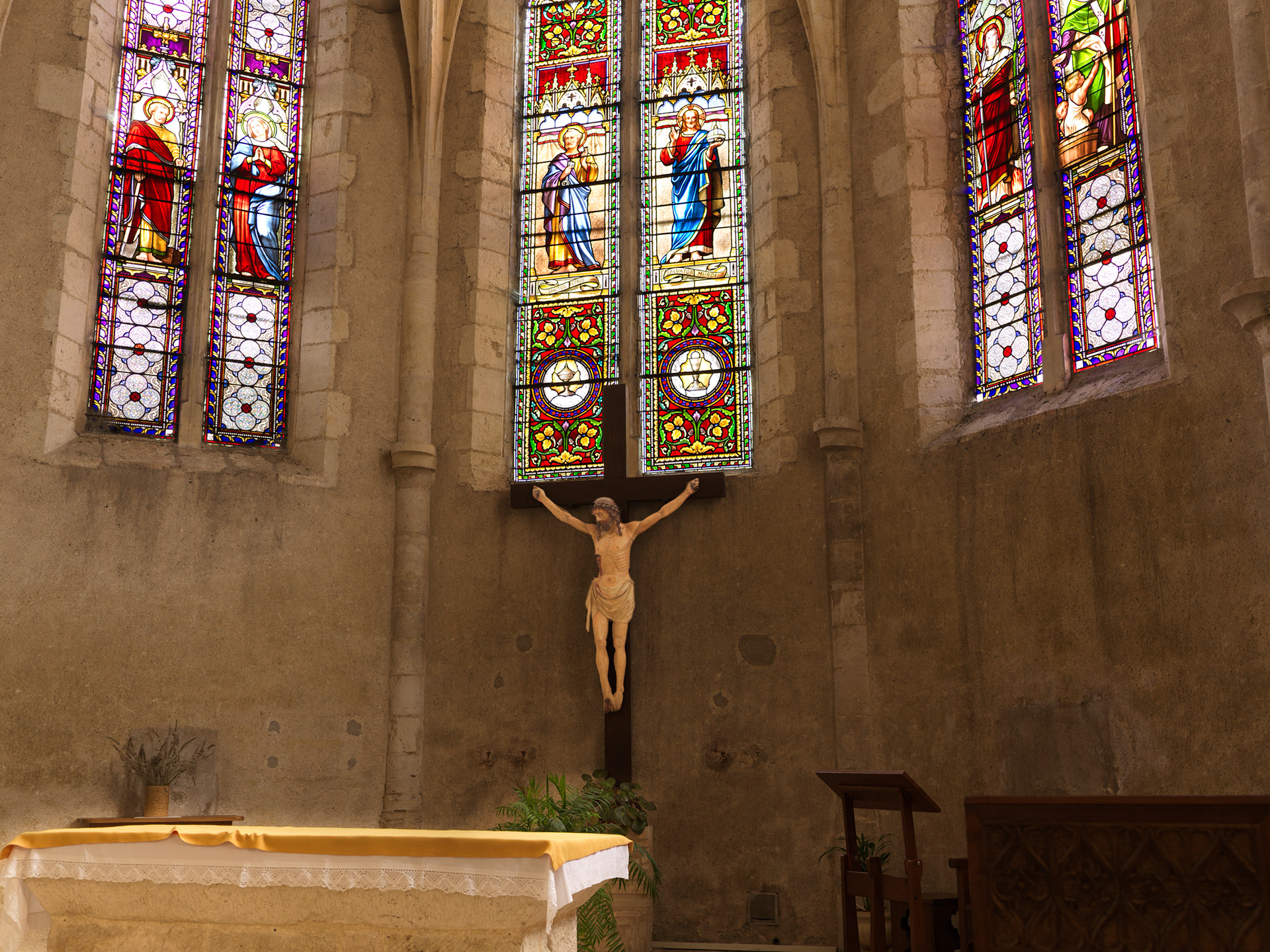L'église Saint-Nicolas, intérieur, I