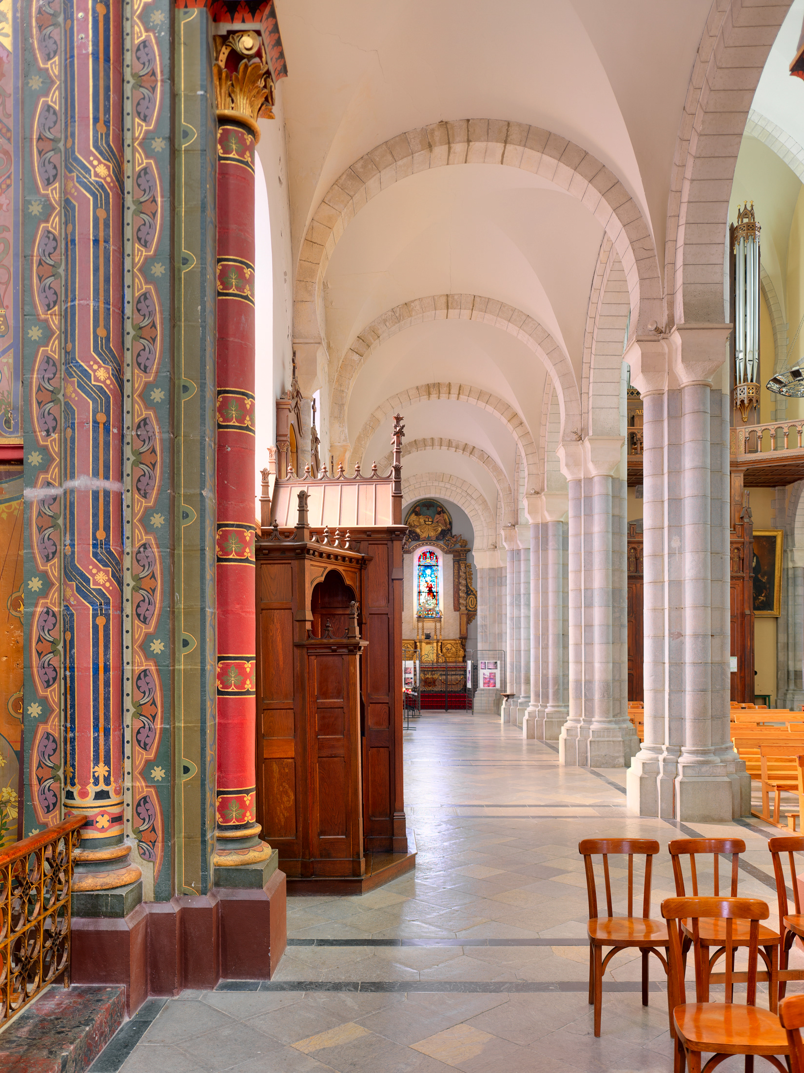 Eglise d'Oloron Sainte-Marie, intérieur, VI