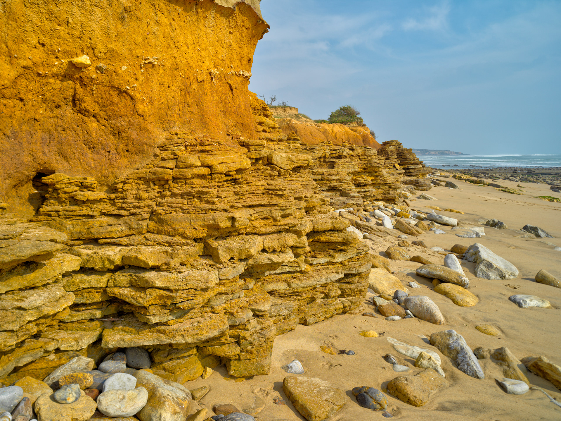 Côte près du port de Bourgenay, VI