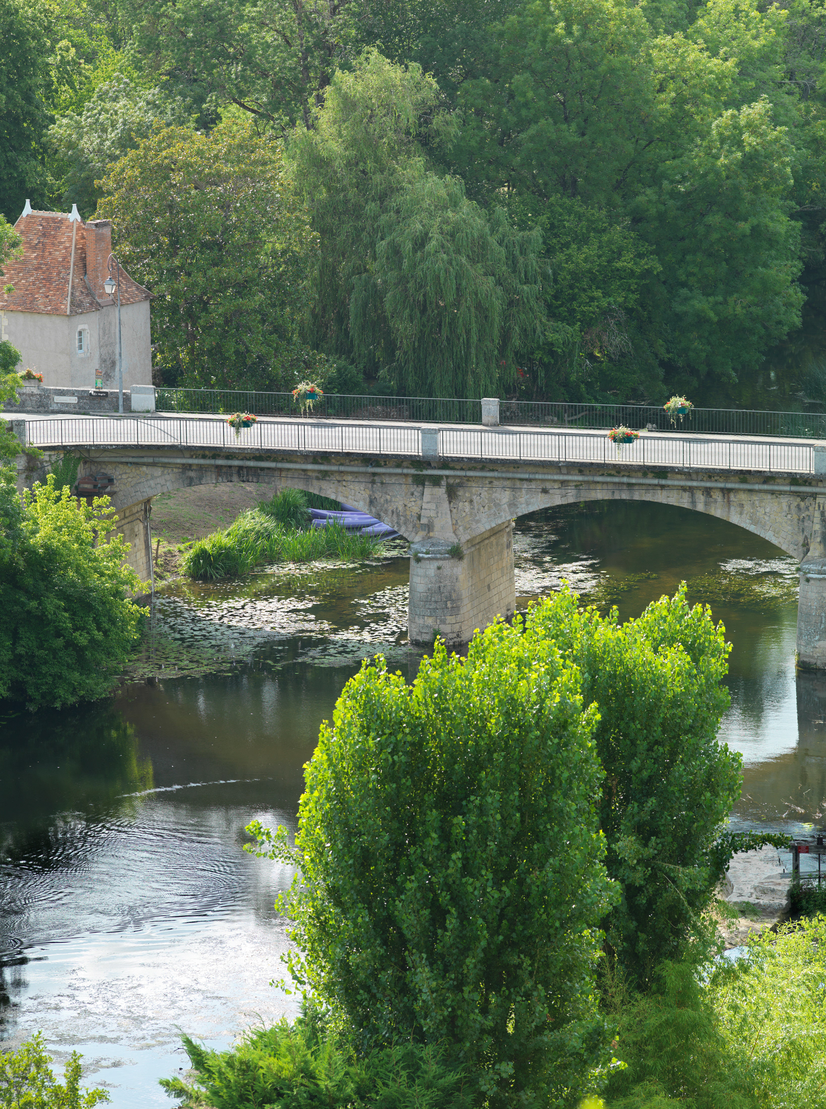 Pont sur l'Anglin