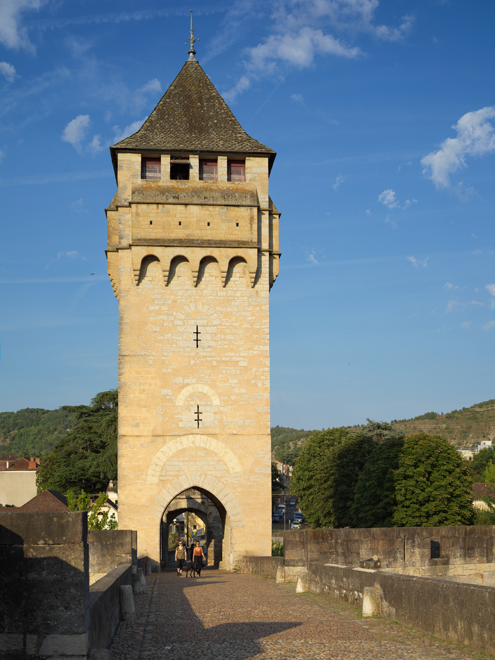 Cahors, pont Valentré, VII