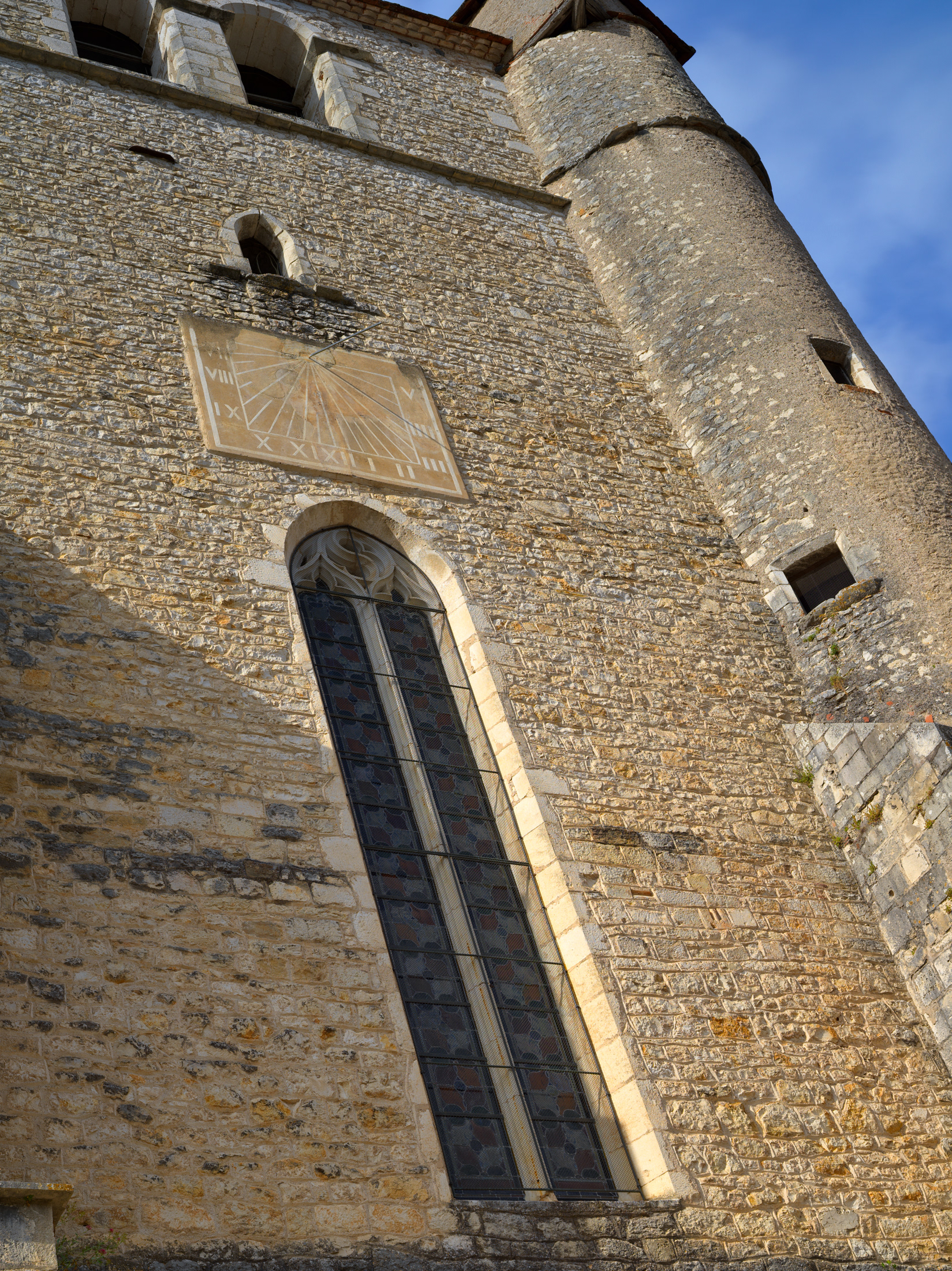 Église Saint-Cirq-et-Sainte-Juliette de Saint-Cirq-Lapopie, extérieur, III