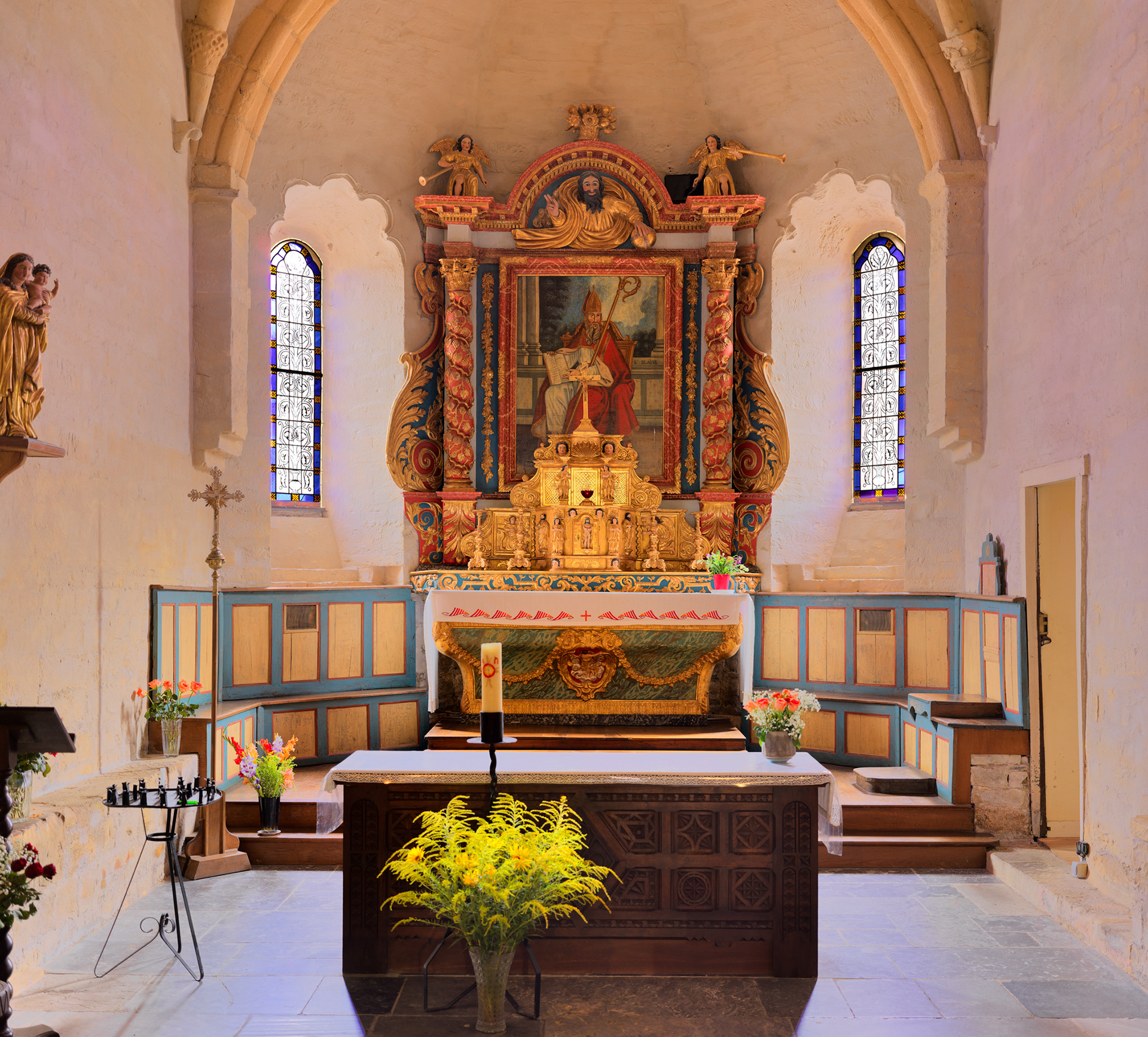 Hôpital Saint-Blaise, intérieur, I