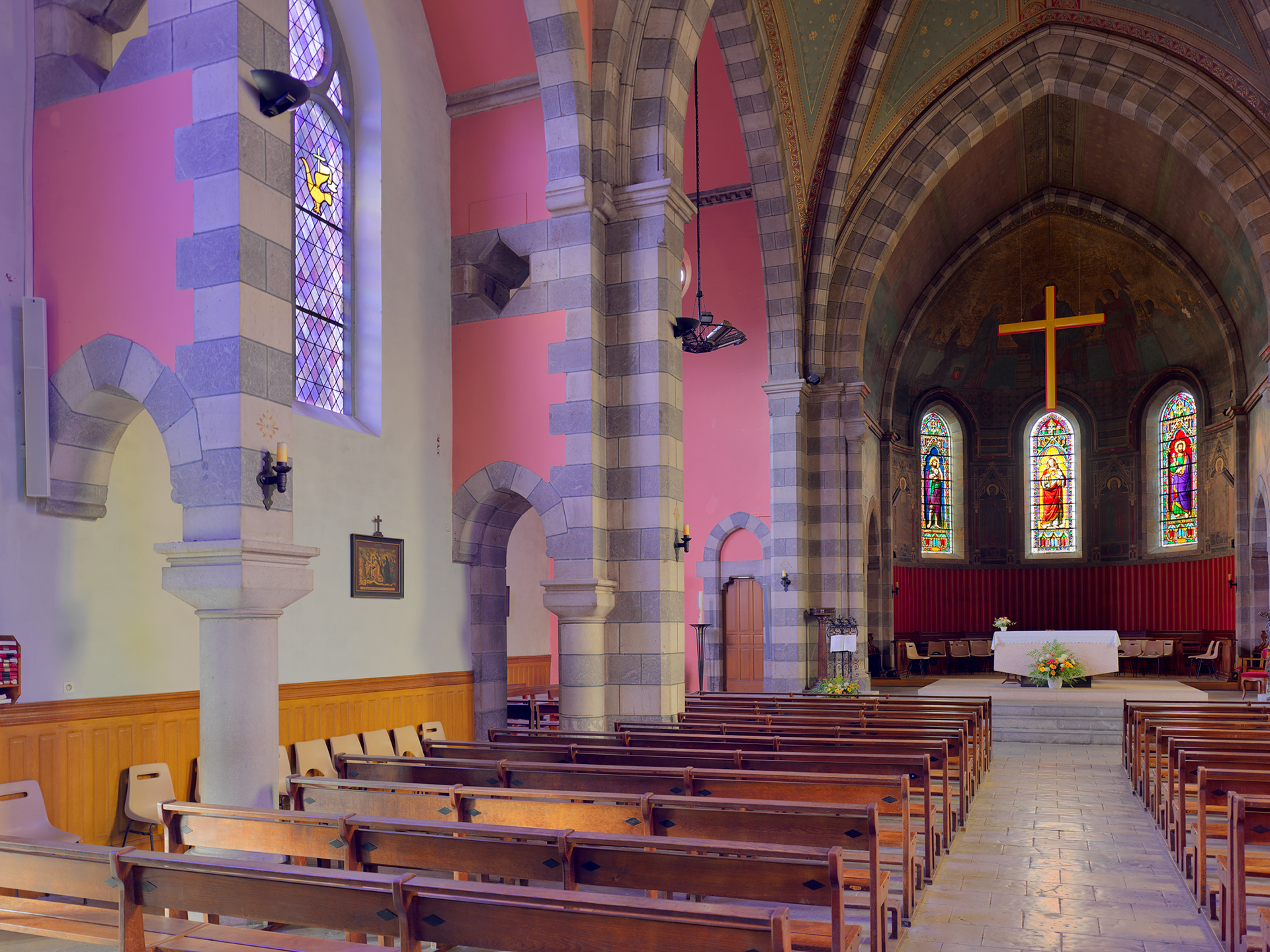 Eglise de Mauléon, intérieur, I