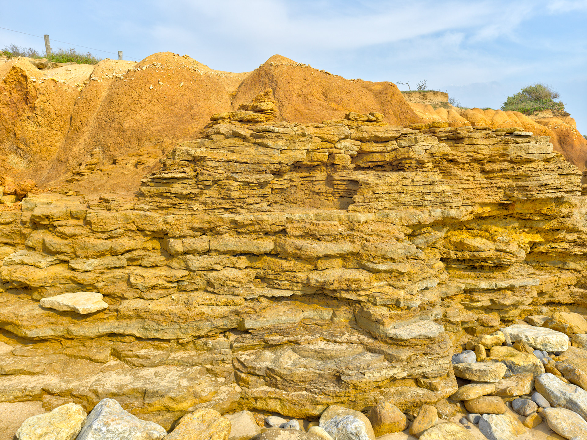 Côte près du port de Bourgenay, VII