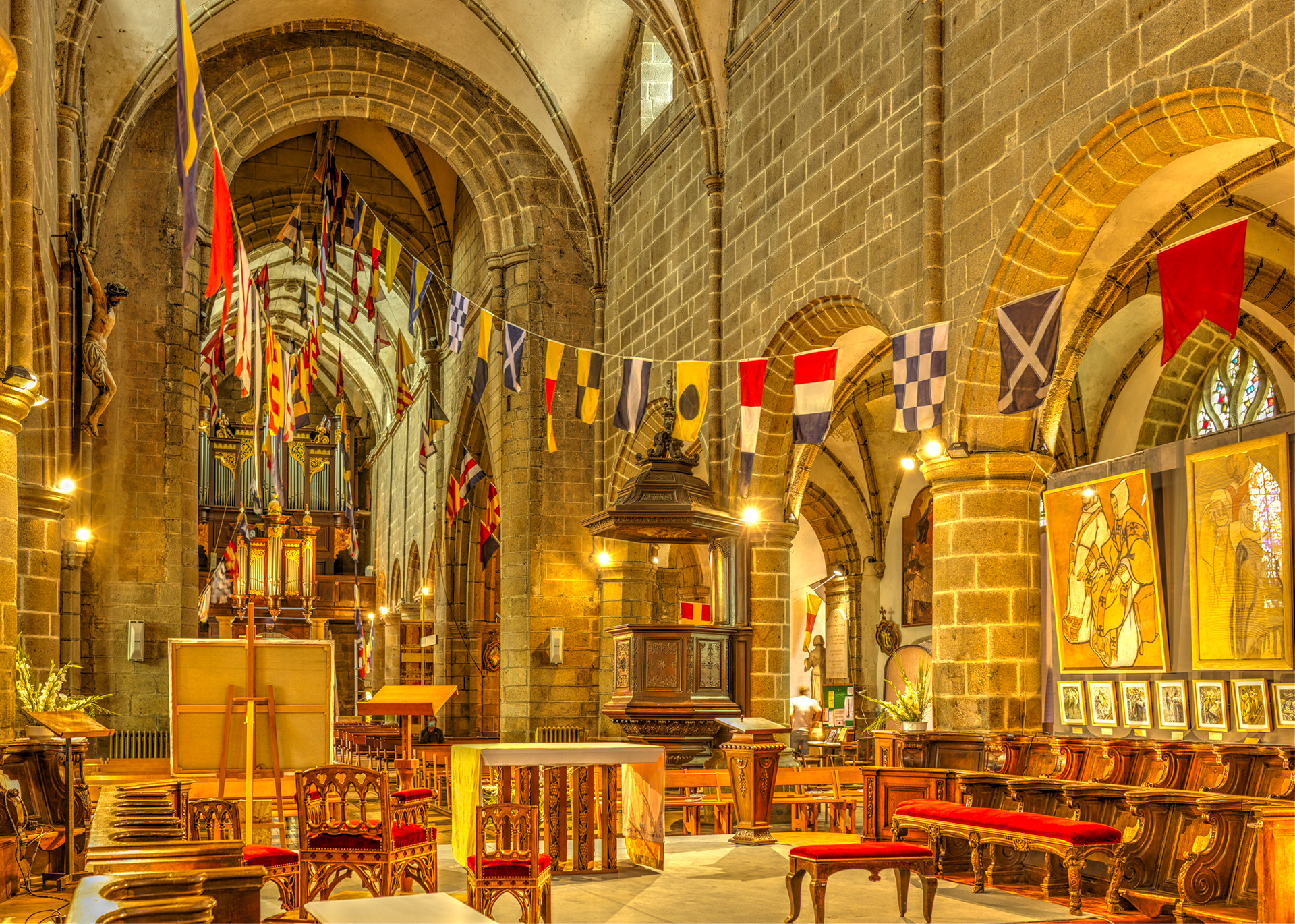 Église Notre-Dame du Cap Lihou, intérieur, II