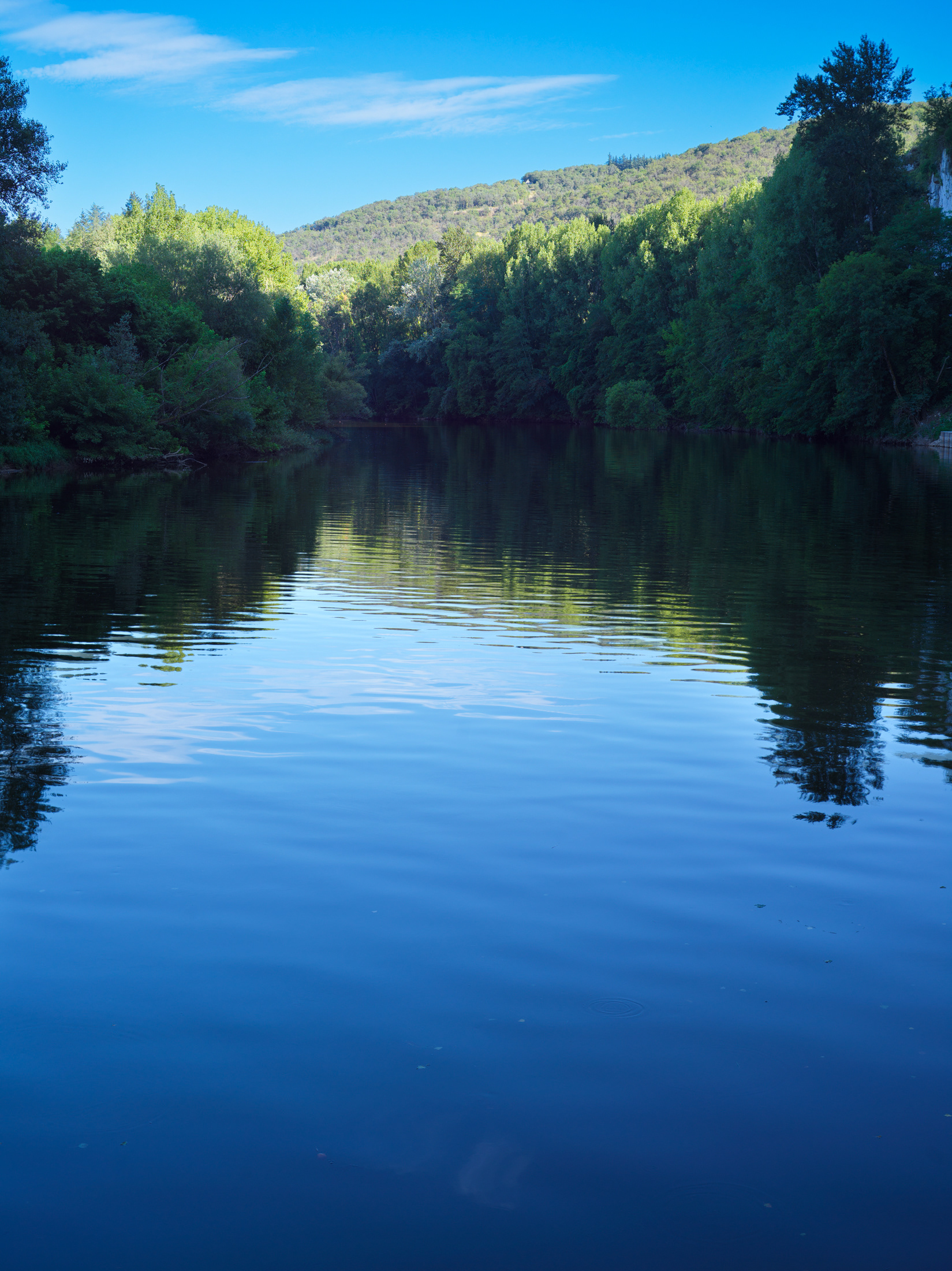 Lot, vu depuis le chemin de halage, II