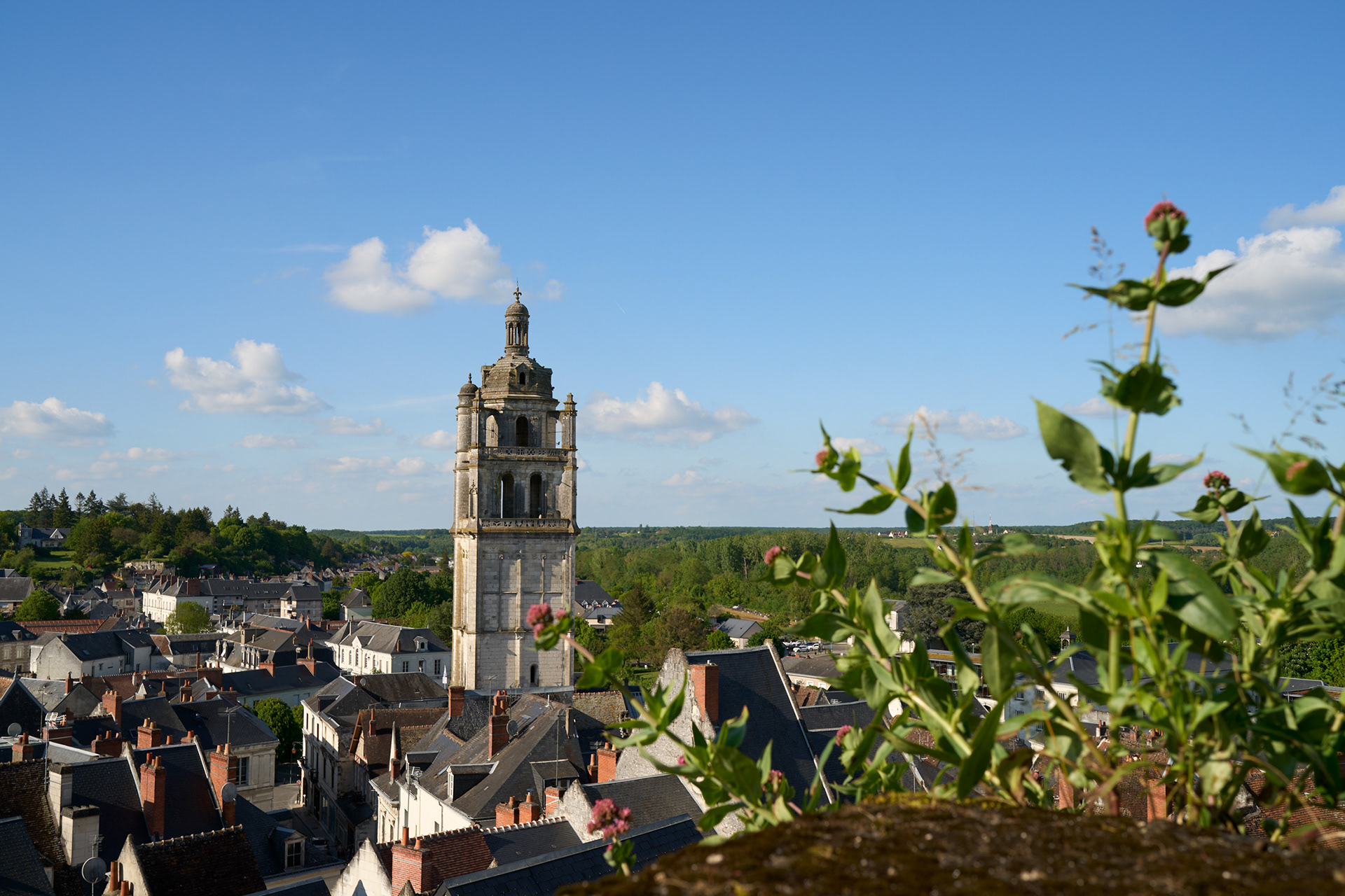 Vue de la tour Saint-Antoine depuis le logis royal