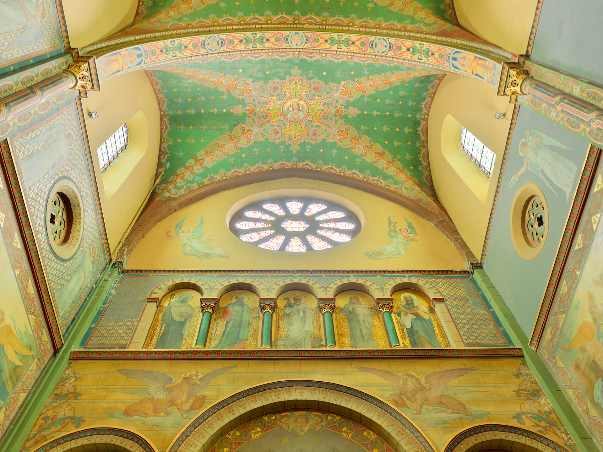 Eglise d'Oloron Sainte-Marie, intérieur, V