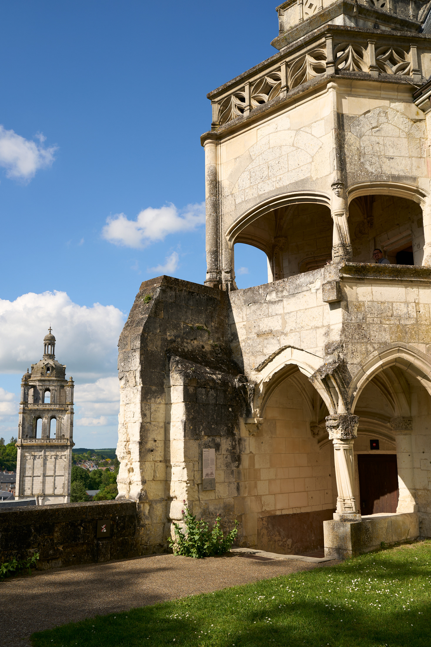 Logis royal, vue des étages et de la tour Saint-Antoine