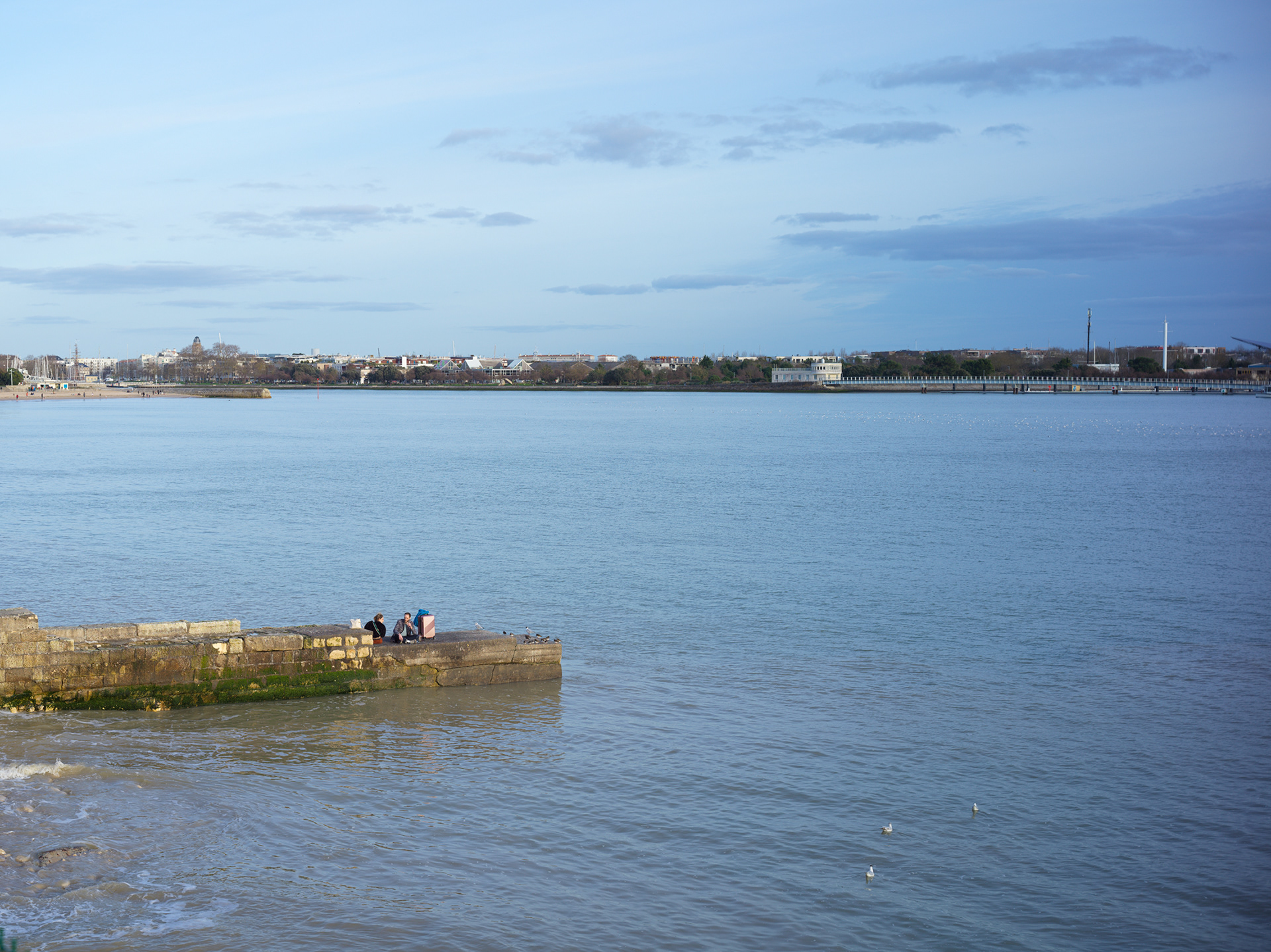 Vue depuis l'allée du mail