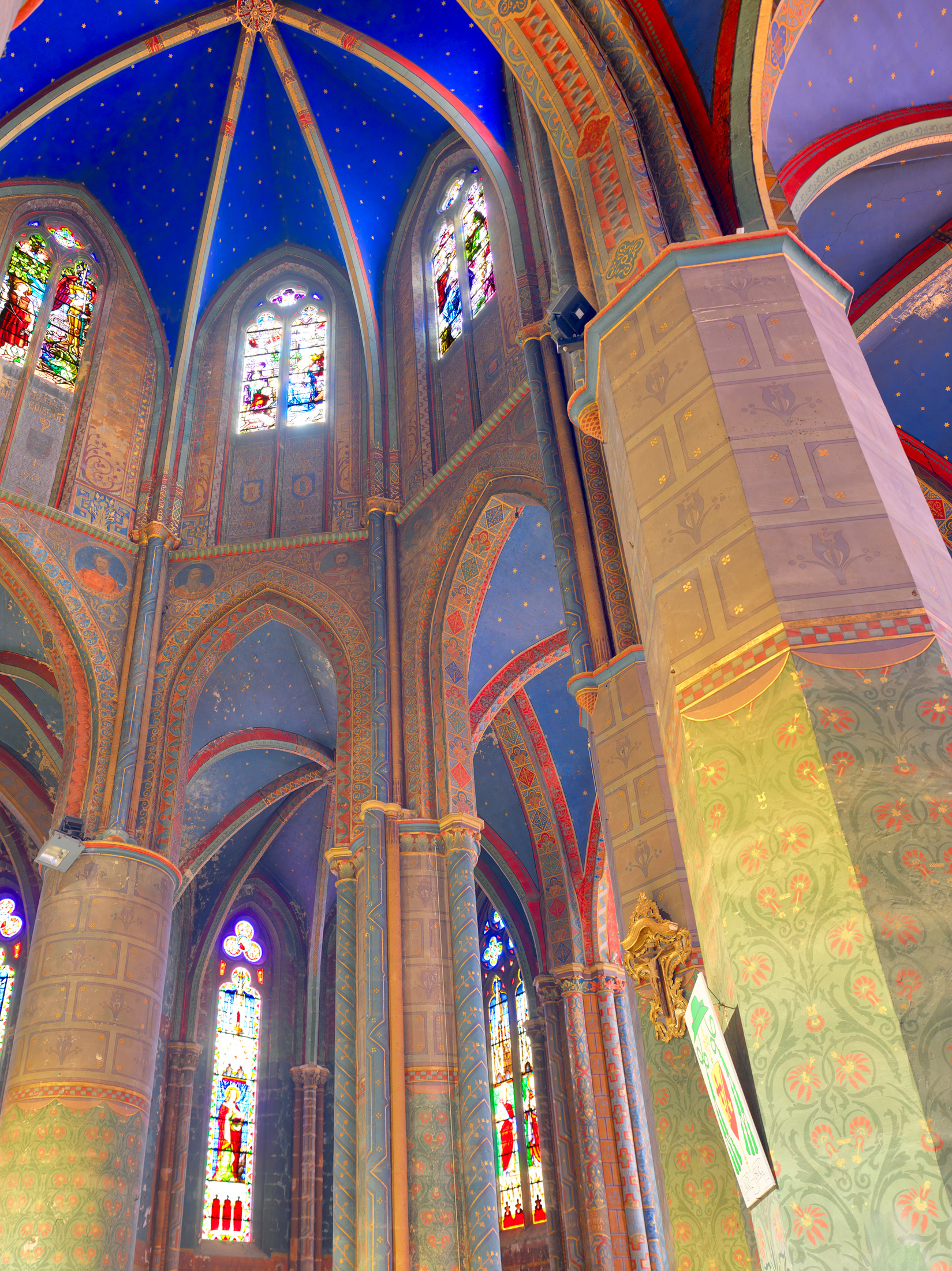 Cathédrale Sainte-Marie, intérieur, V