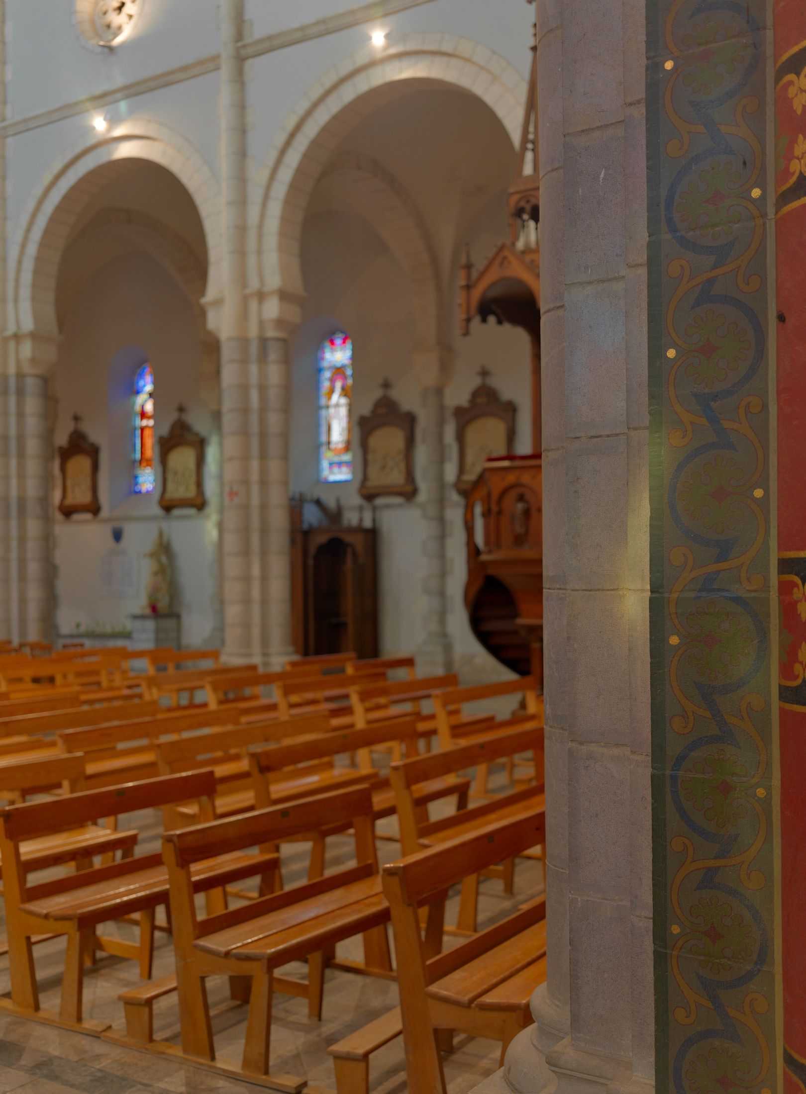 Eglise d'Oloron Sainte-Marie, intérieur, VIII