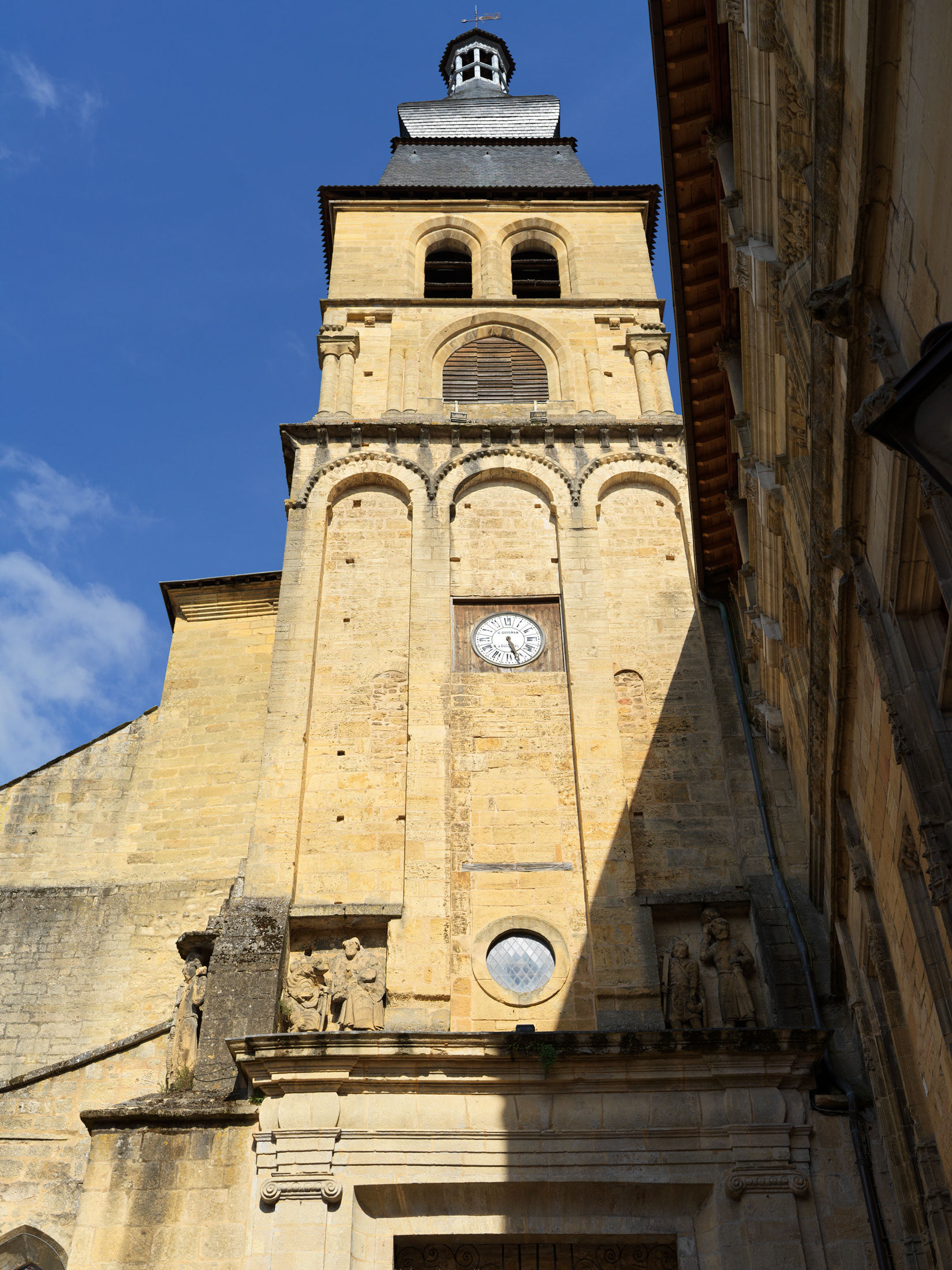 Cathédrale Saint Sacerdos , Sarlat, extérieur, III