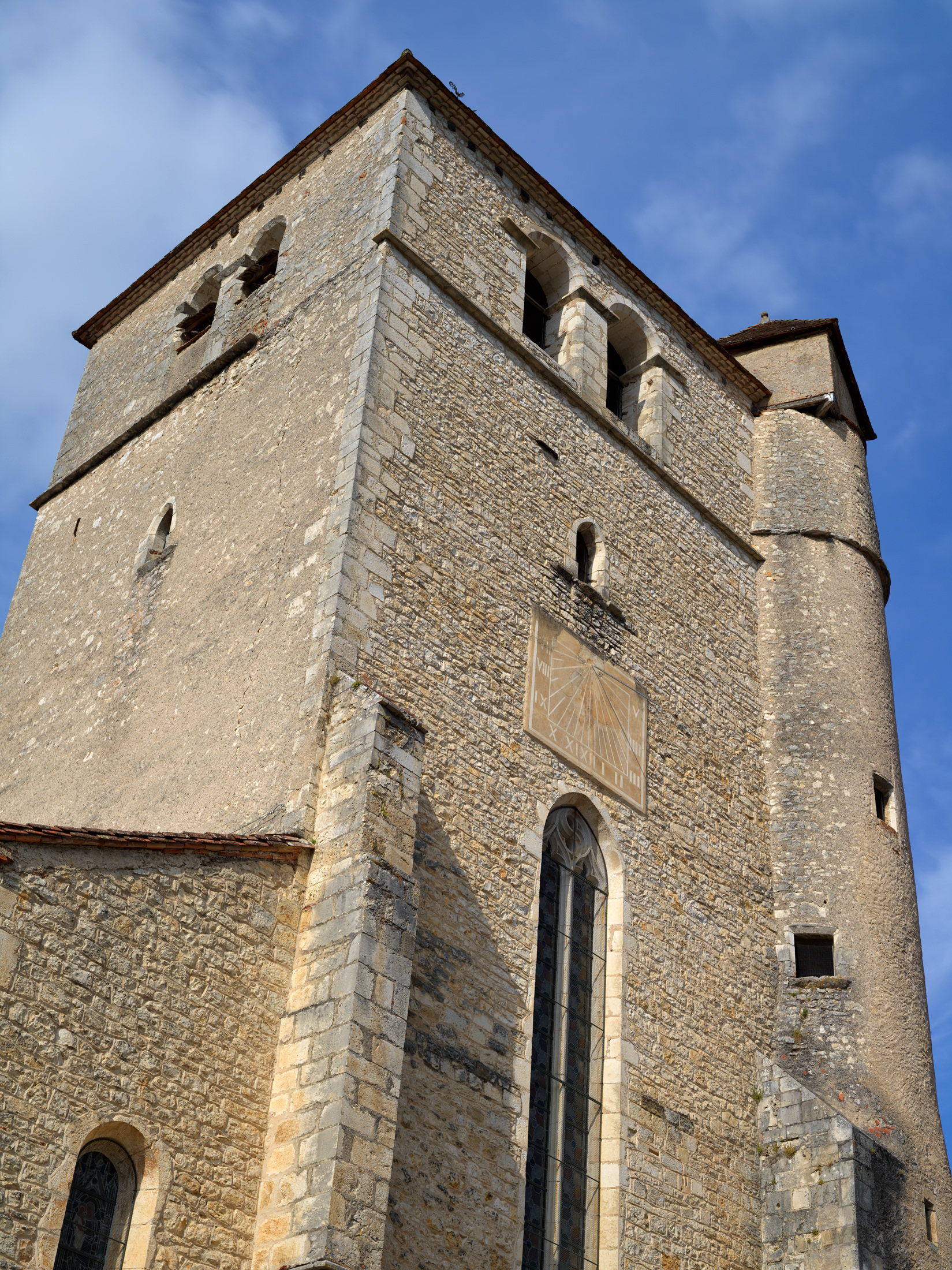 Église Saint-Cirq-et-Sainte-Juliette de Saint-Cirq-Lapopie, extérieur, II