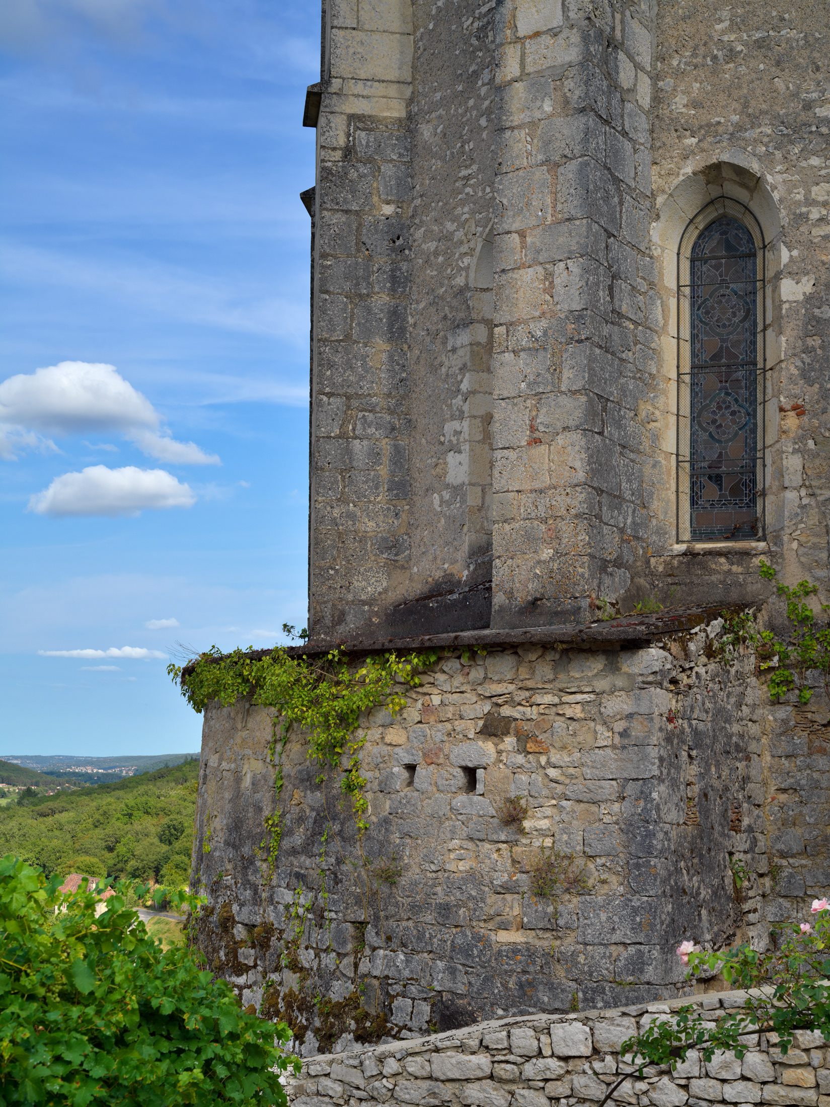 Église Saint-Cirq-et-Sainte-Juliette de Saint-Cirq-Lapopie, extérieur, IV