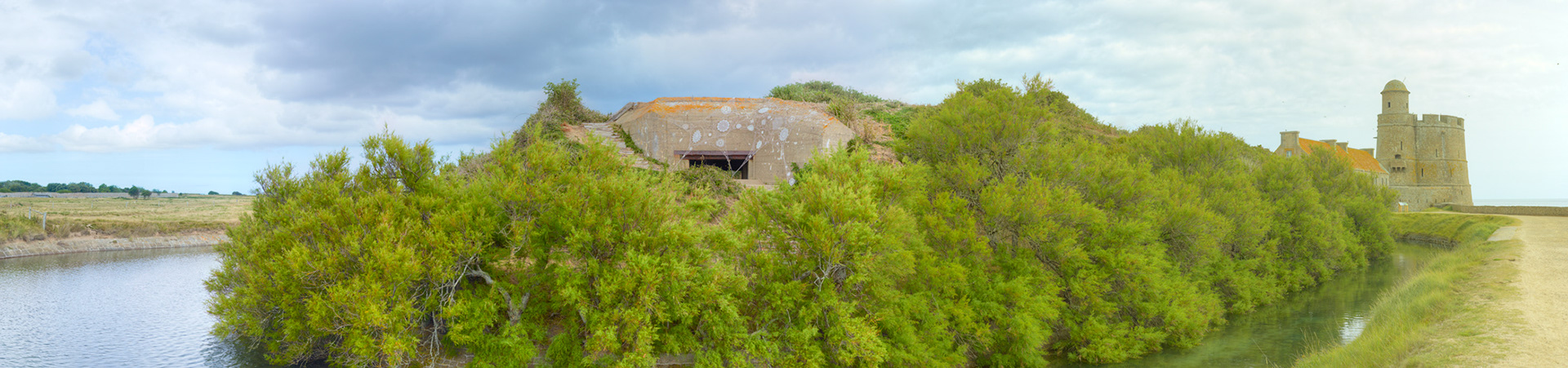Ile de Tatihou, fortifications, I