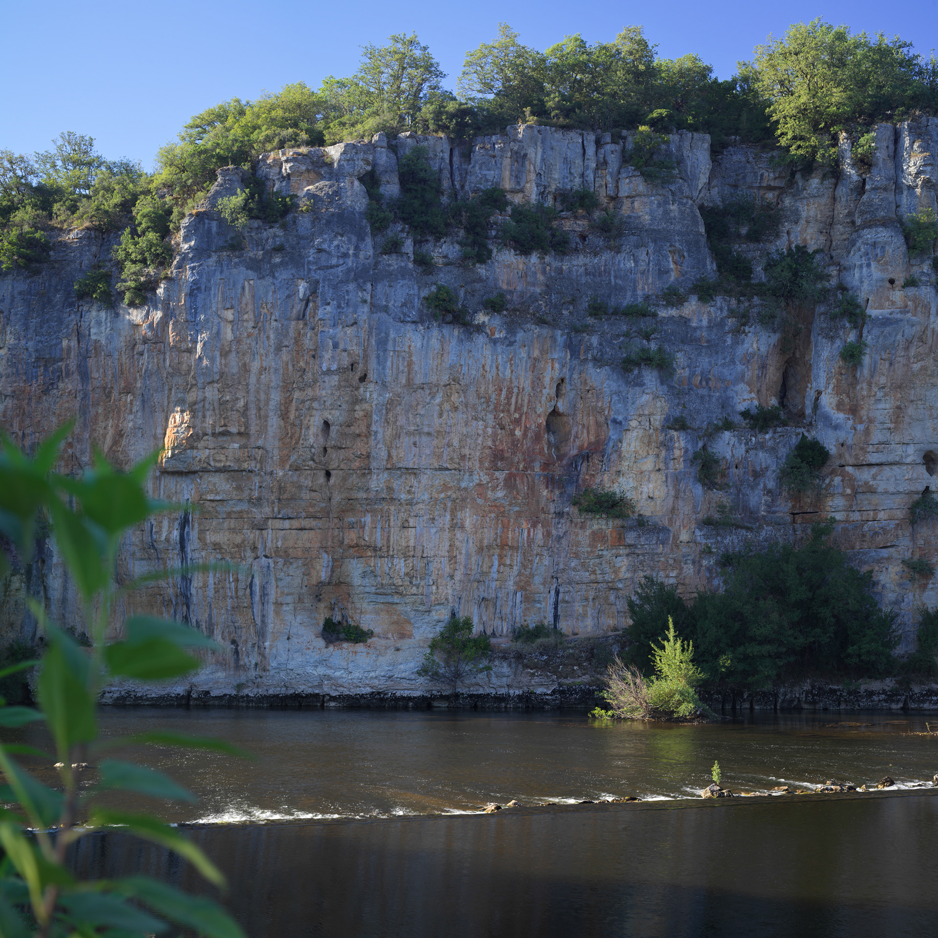 Falaise des berges du Lot, IV