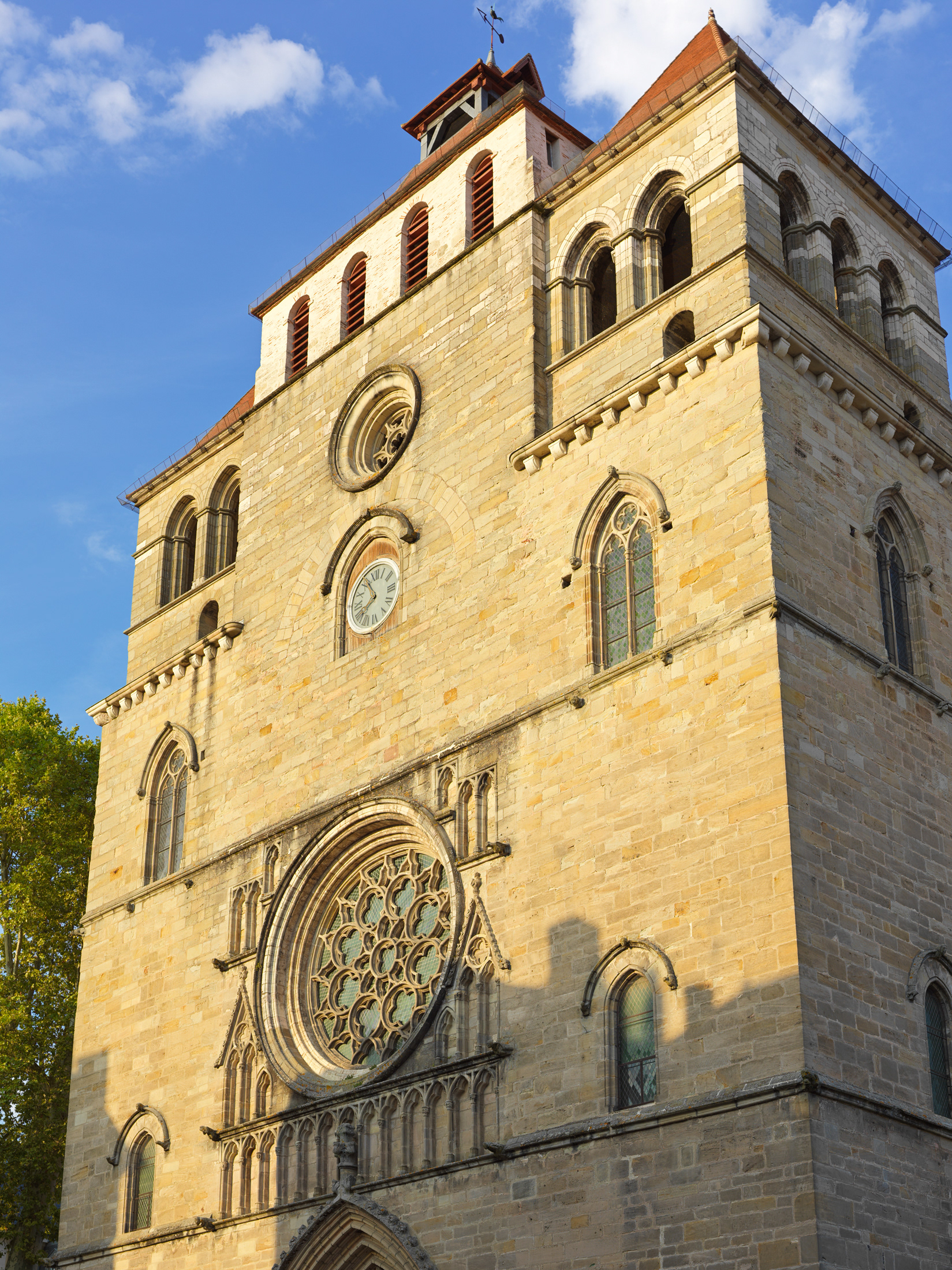 Église Saint-Cirq-et-Sainte-Juliette de Saint-Cirq-Lapopie, extérieur, I