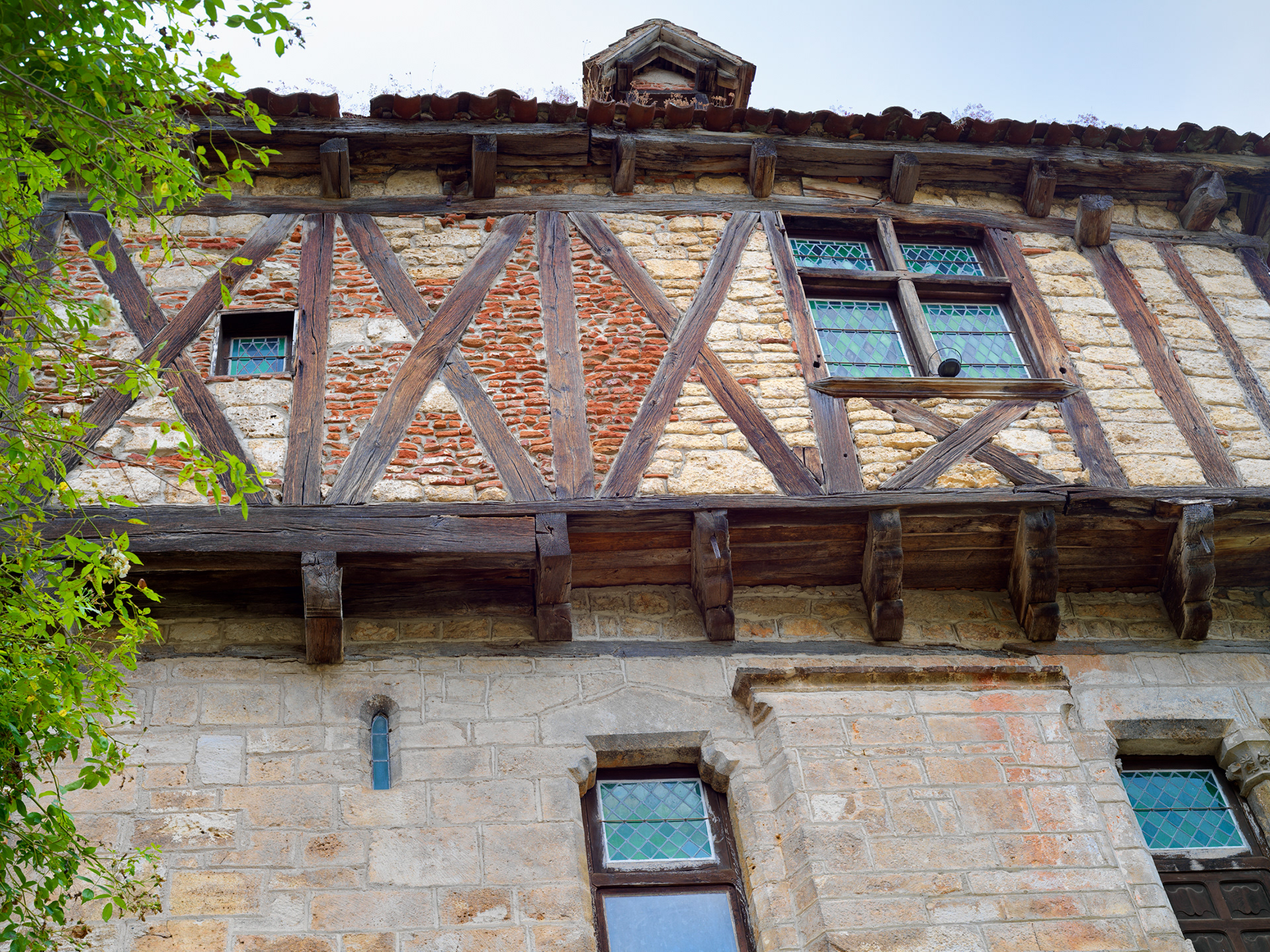 Maison à colombage, Saint-Cirq-Lapopie
