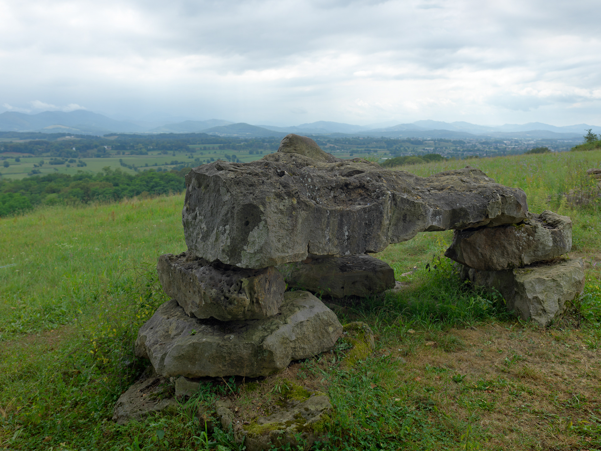 Dolmen de Peyrecor I, près d'Escou