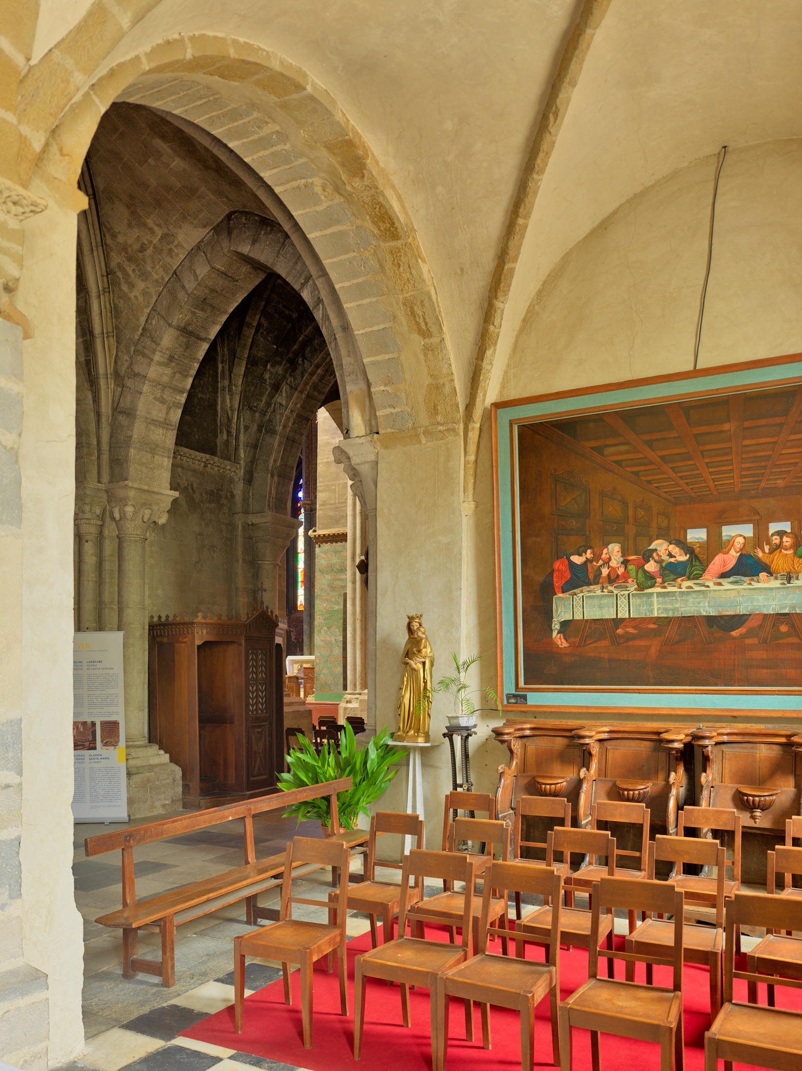Cathédrale Sainte-Marie, intérieur, I