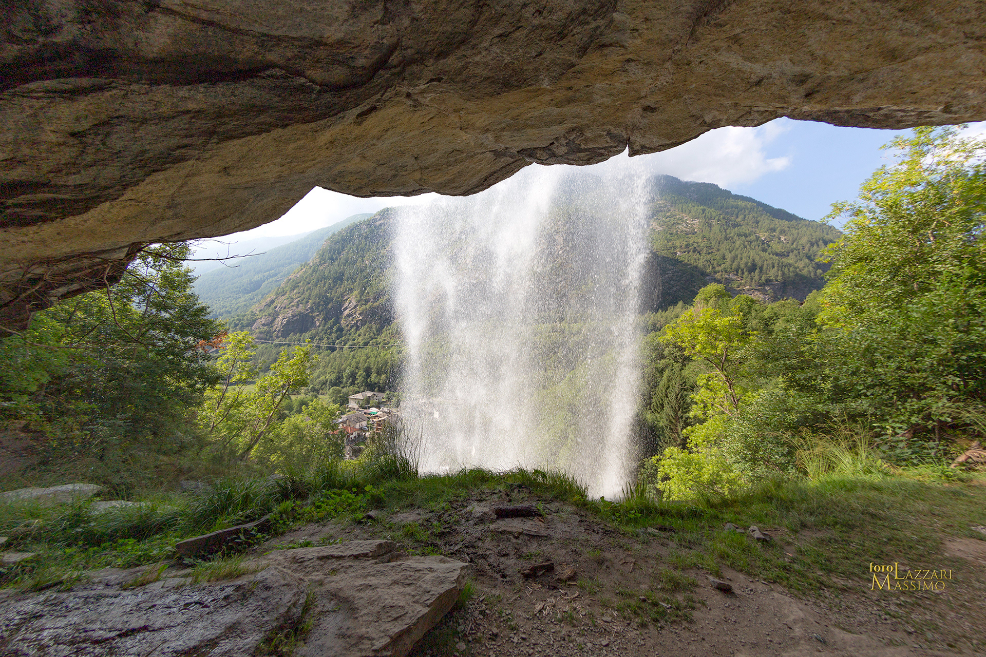 Valle dell'Orco cascata di Noasca