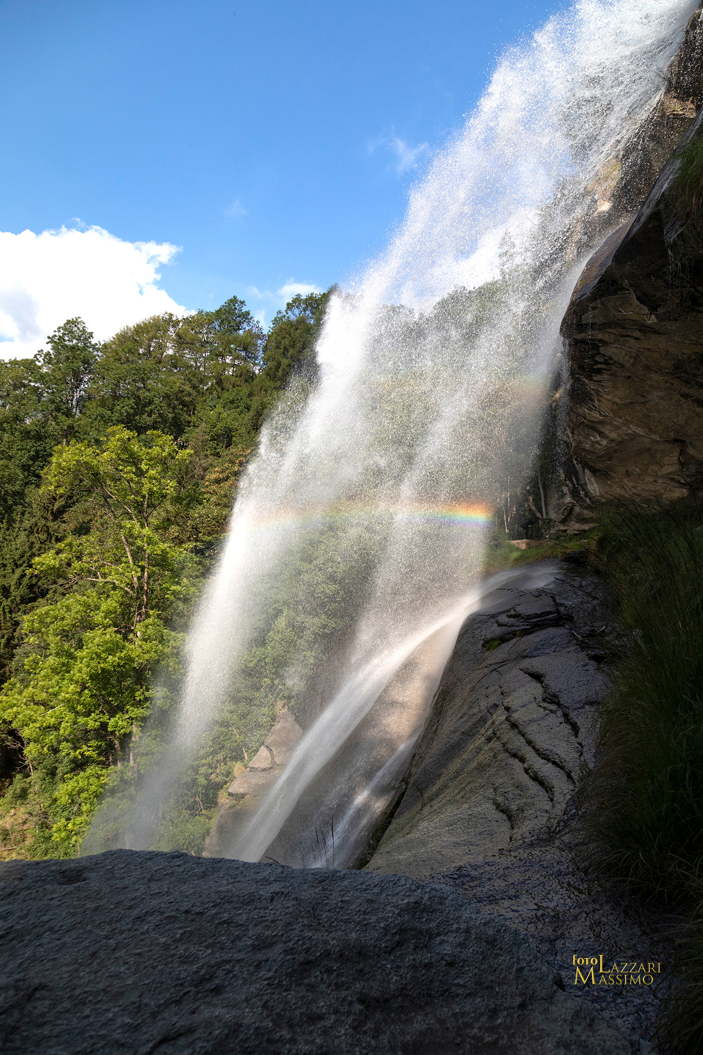 Valle dell'Orco cascata di Noasca