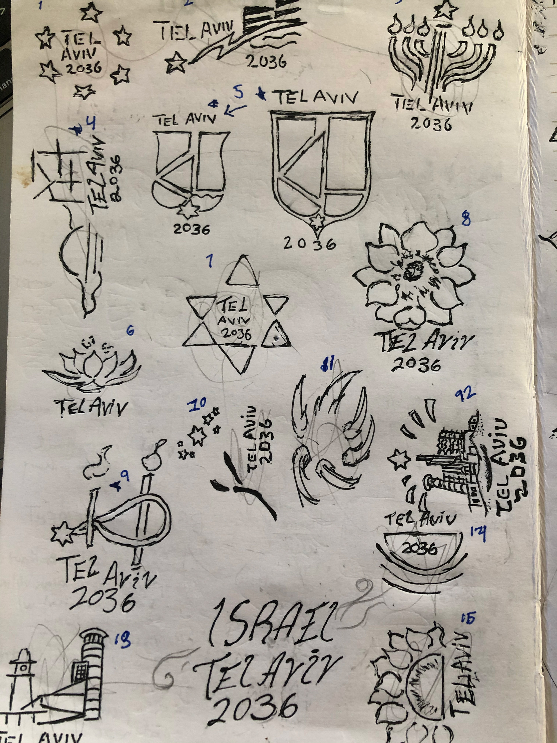 early sketches