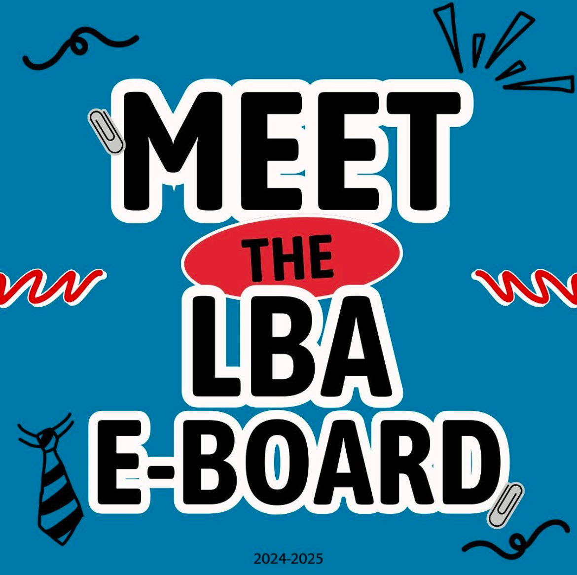 An example of a post created using Canva that was posted on our Instagram account to recognize the members on our Executive board