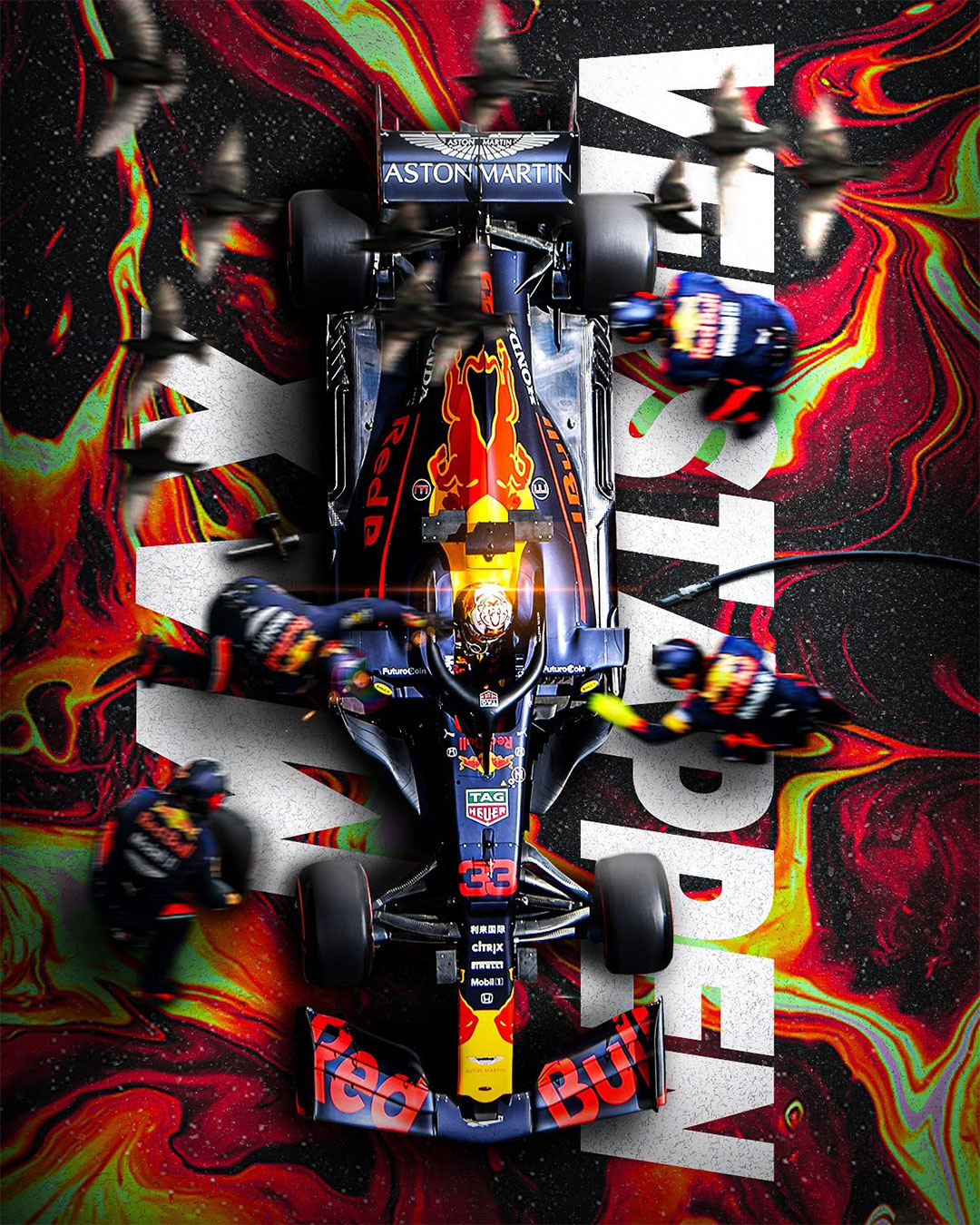 MAX VERSTAPPEN - REDBULL RACING