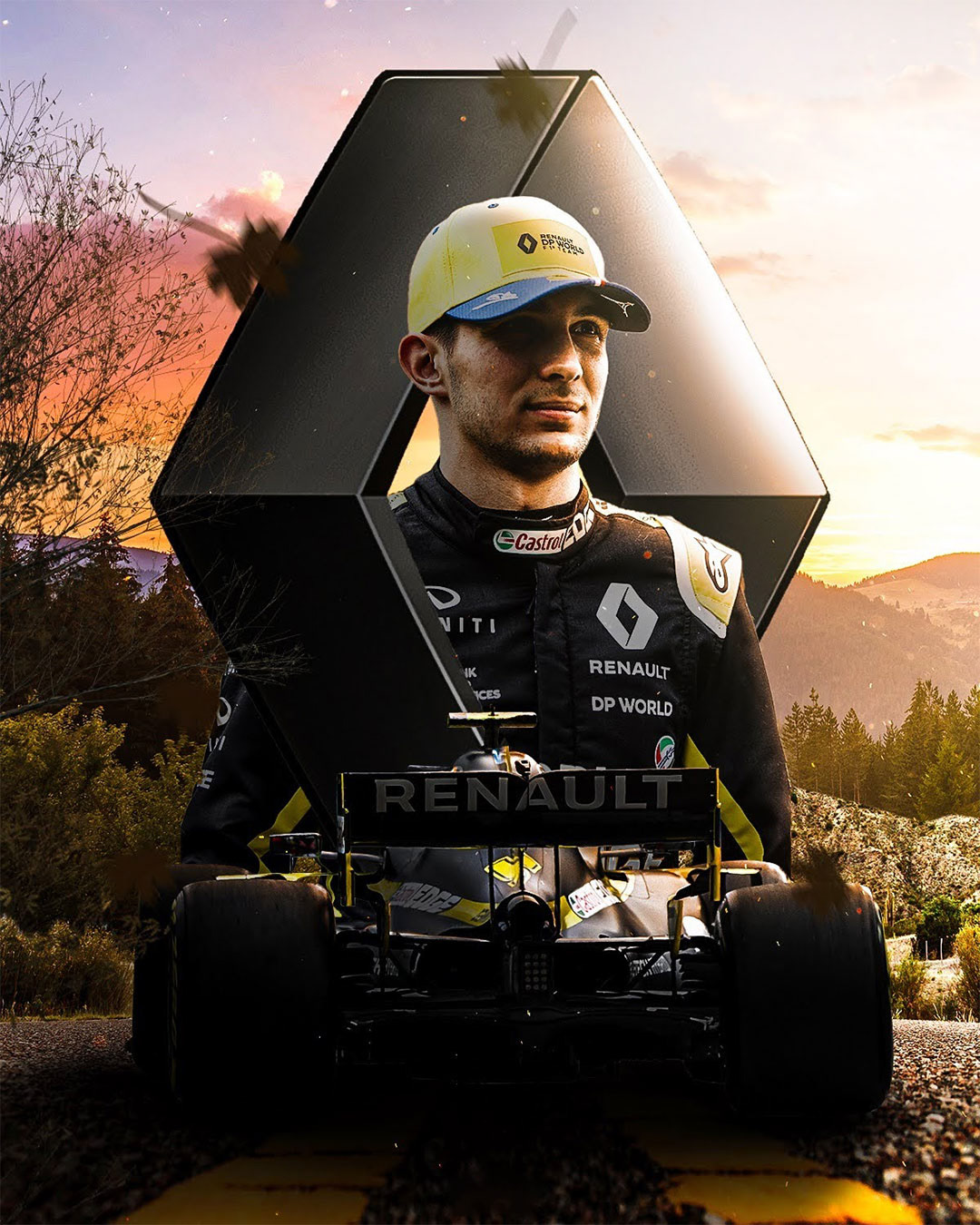 ESTEBAN OCON - RENAULT F1 (2020)