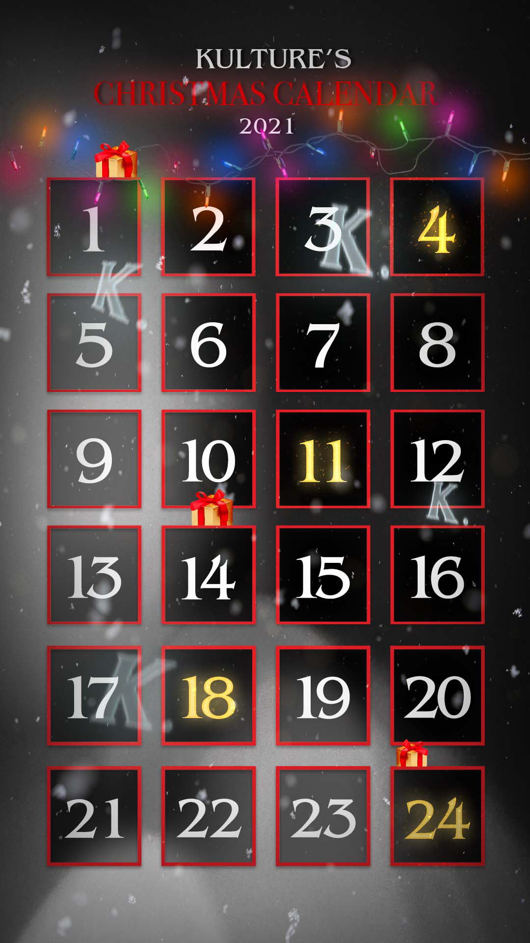 Calendrier de l'avent