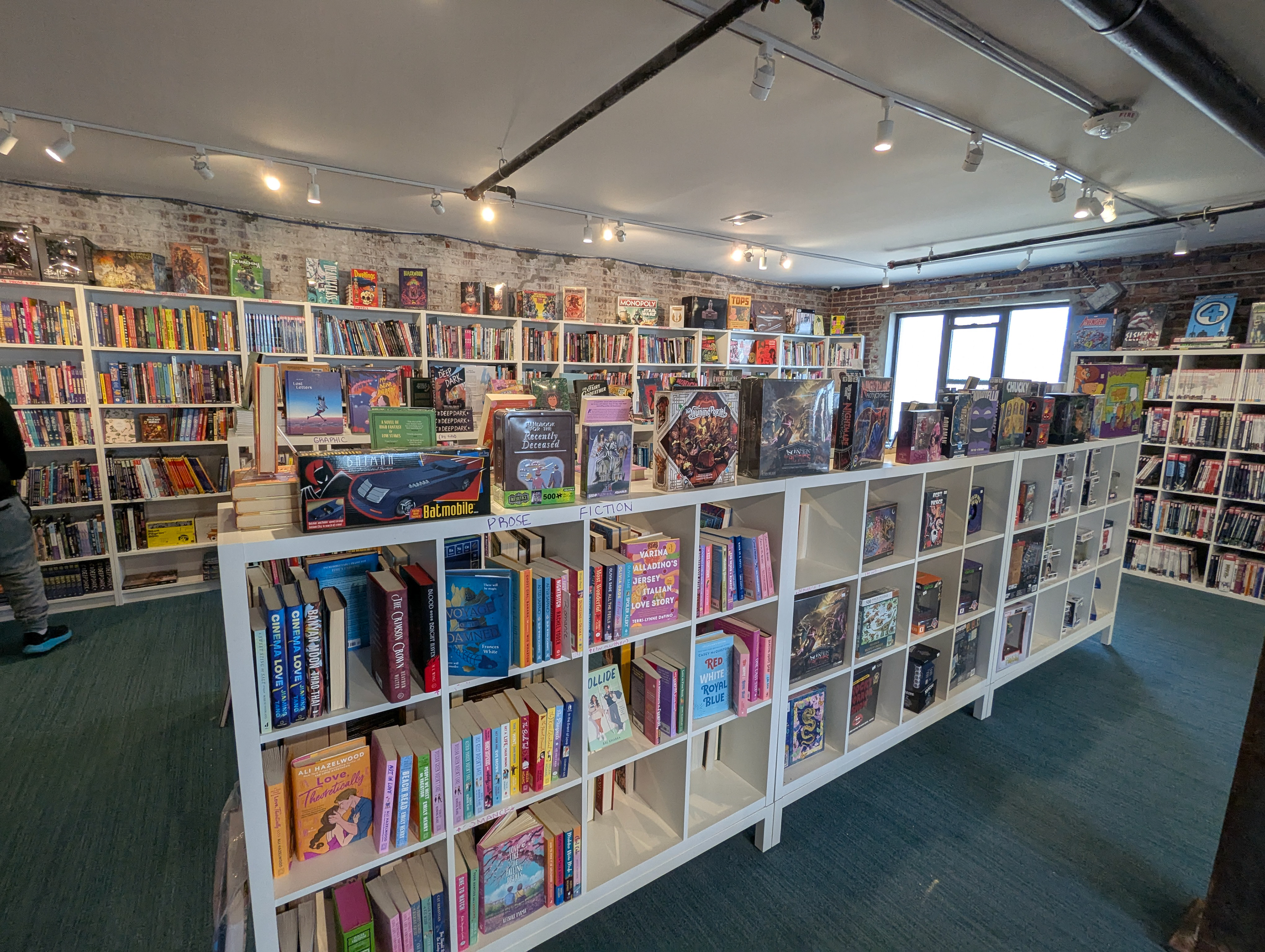 cute bookstore Max visited