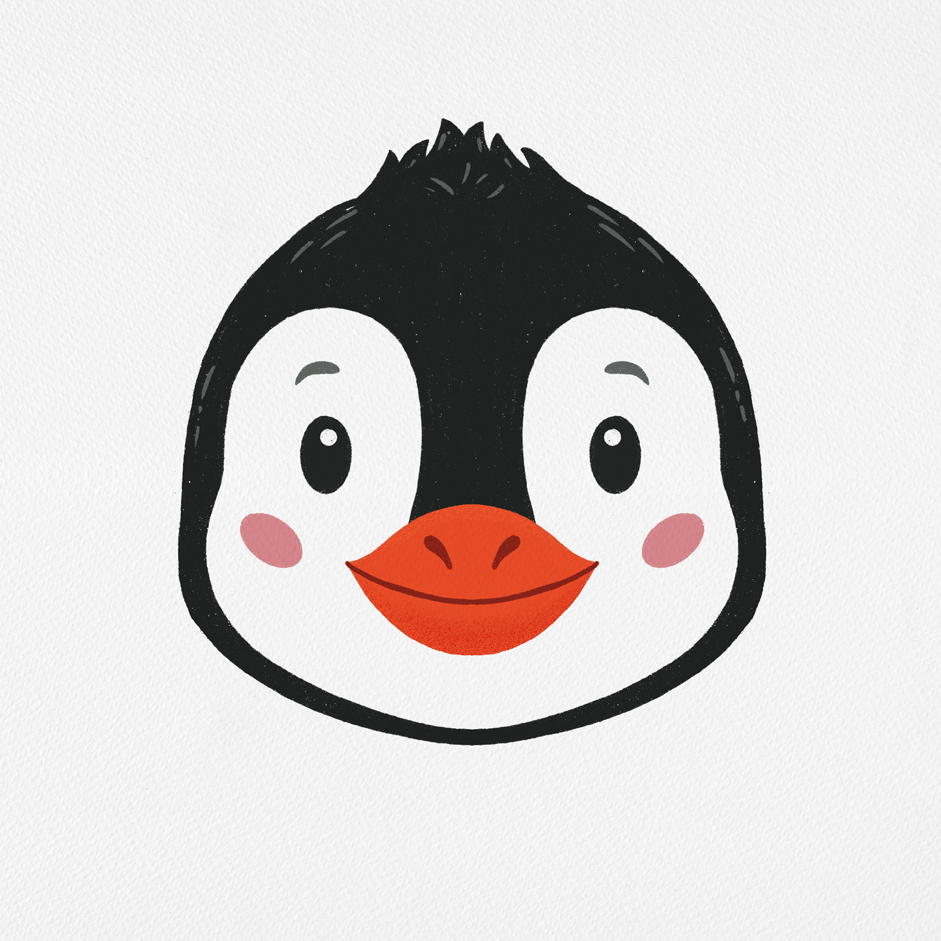 Penguin nursery art