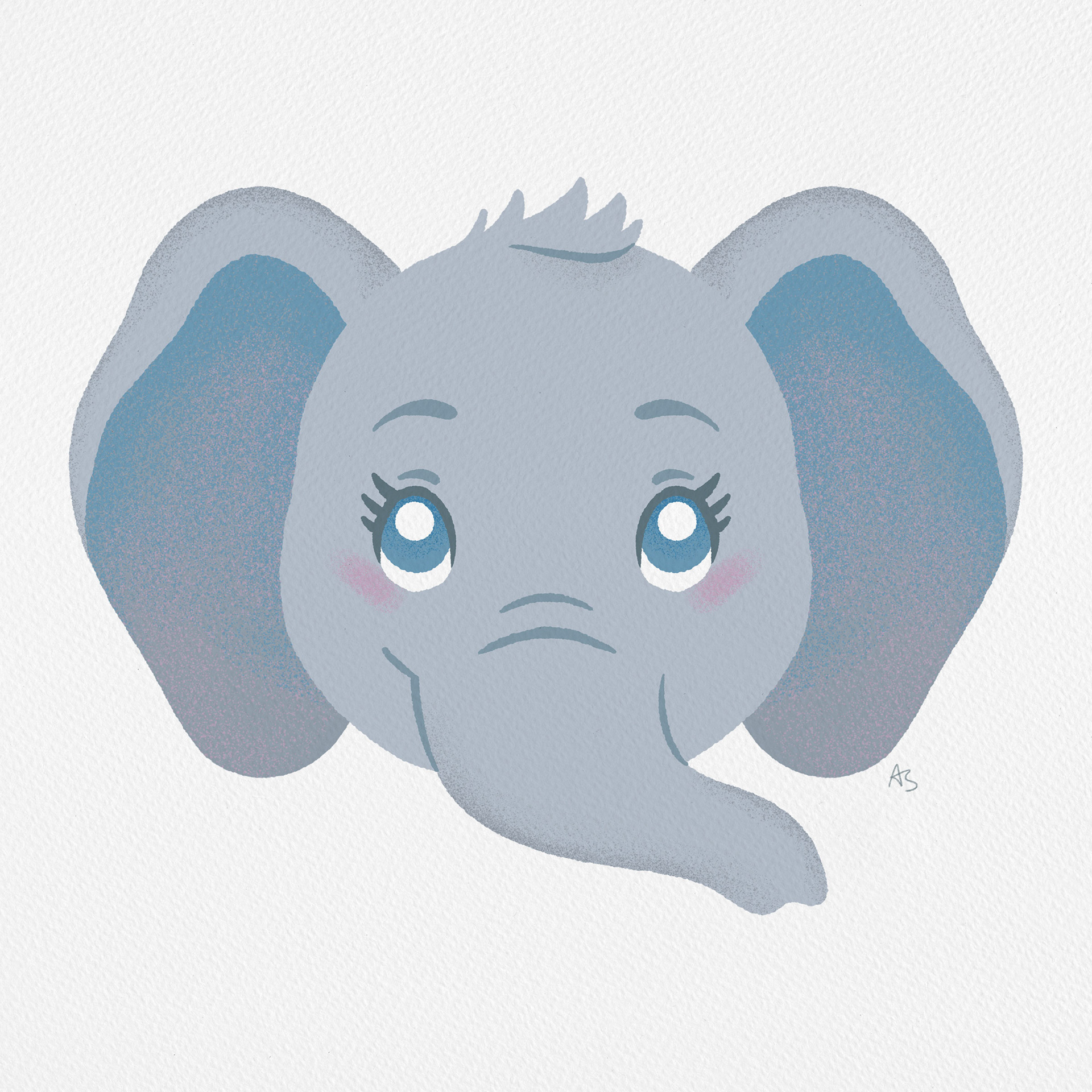 Elephant nursery art