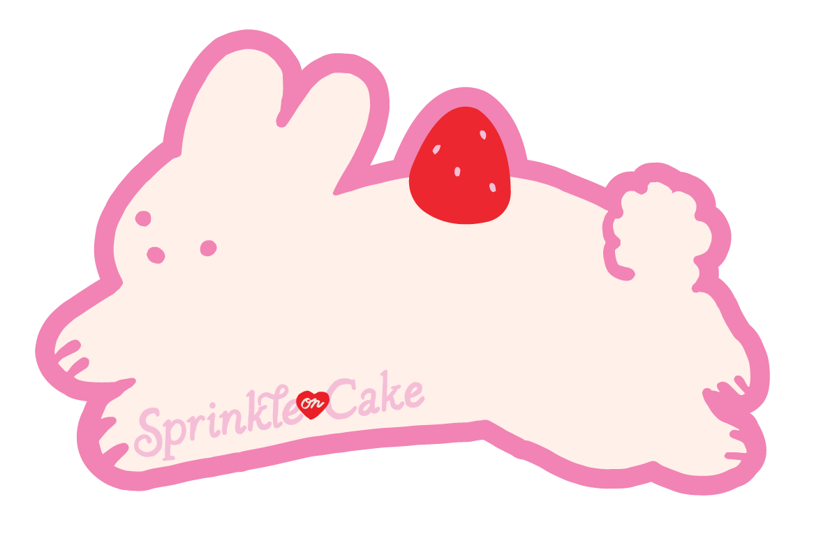 sprinkle on cake