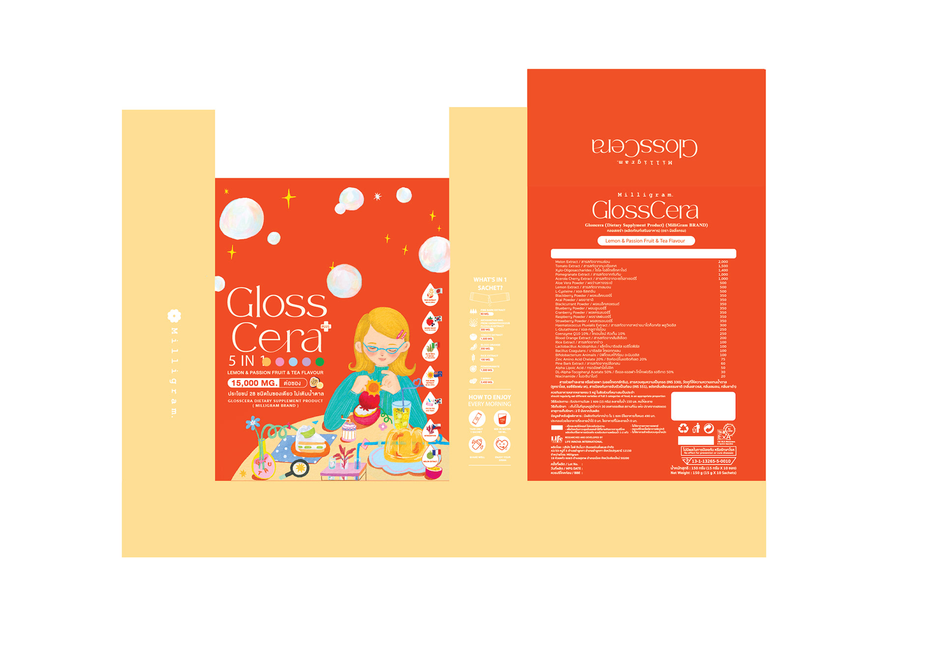 Color option1 (Orange background)
