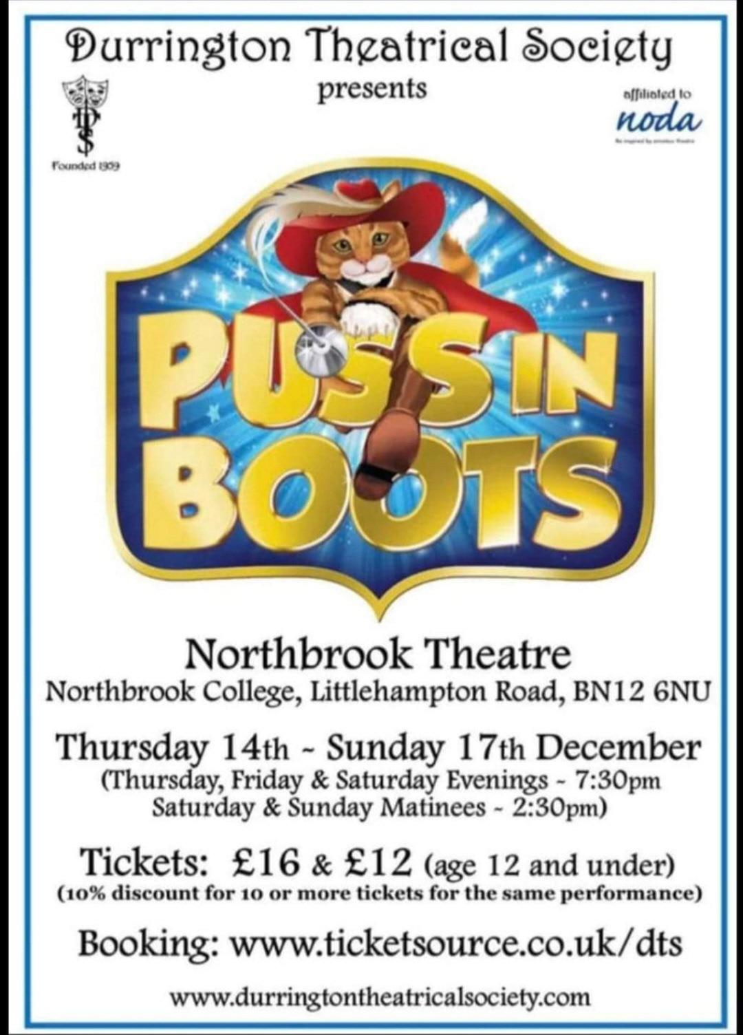 Assistant Stage Manager @ Northbrook Theatre