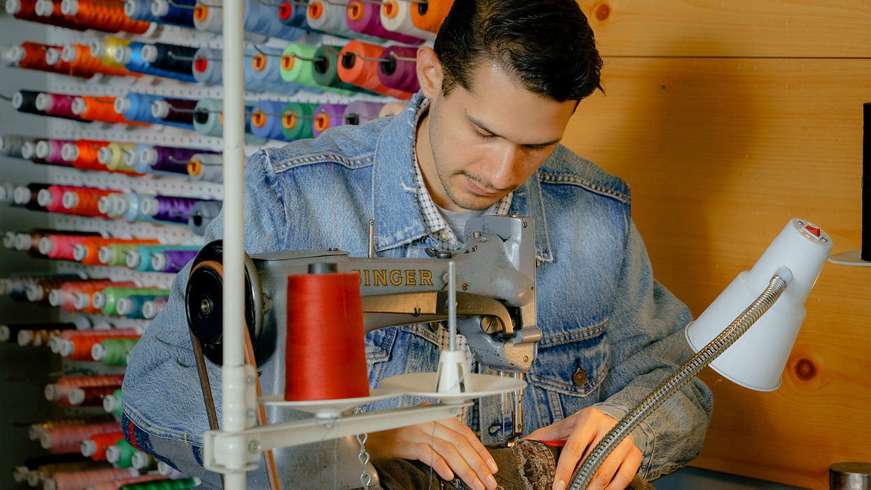 Your favorite designer behind the scenes