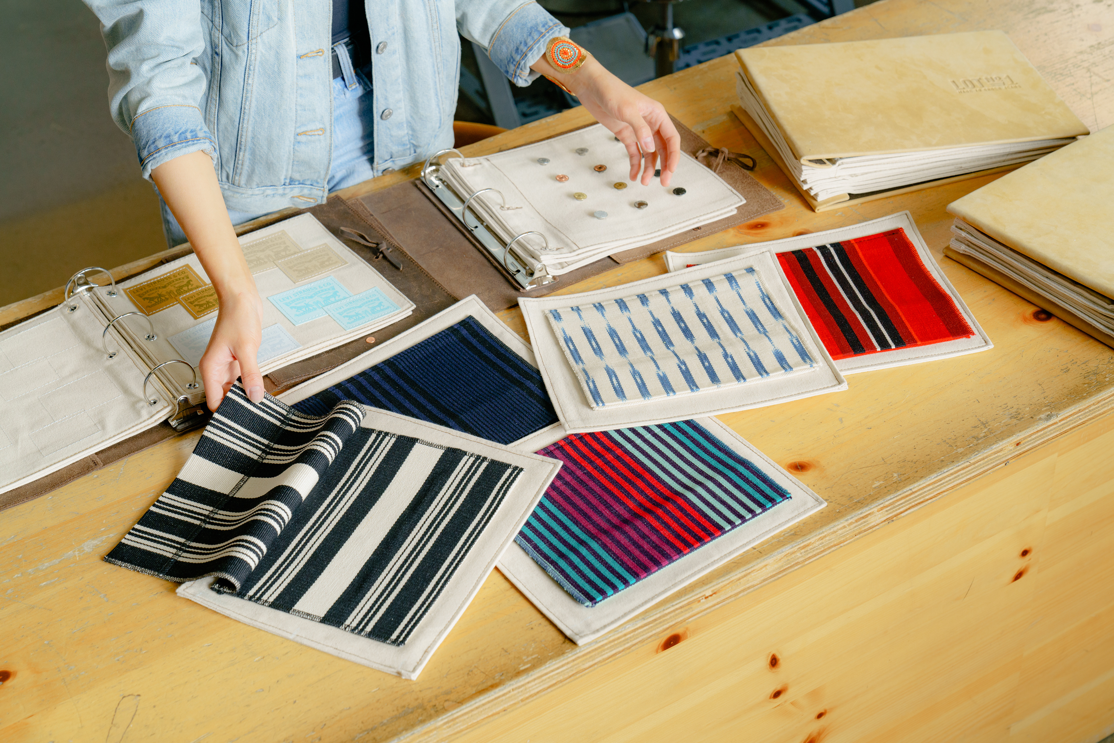 Mercado Global, our fabric of choice. Woman owned and operated in Guatemala.
