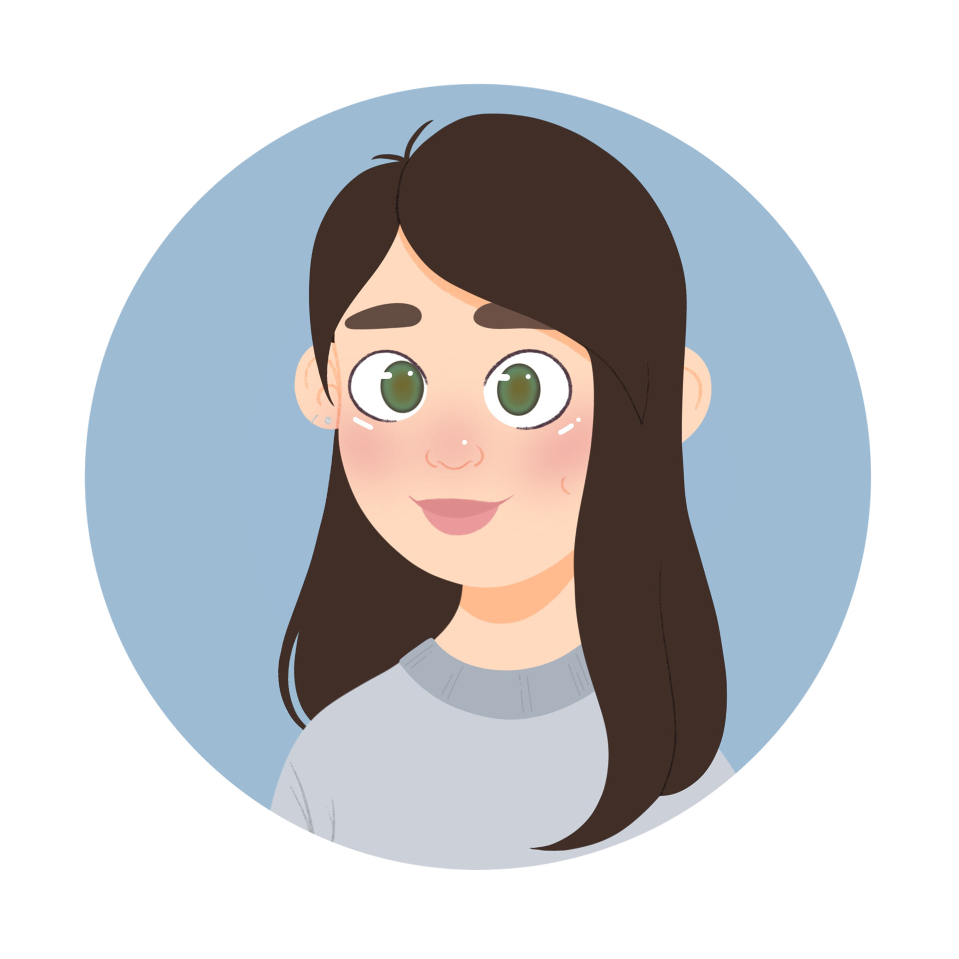 cartoon self portrait