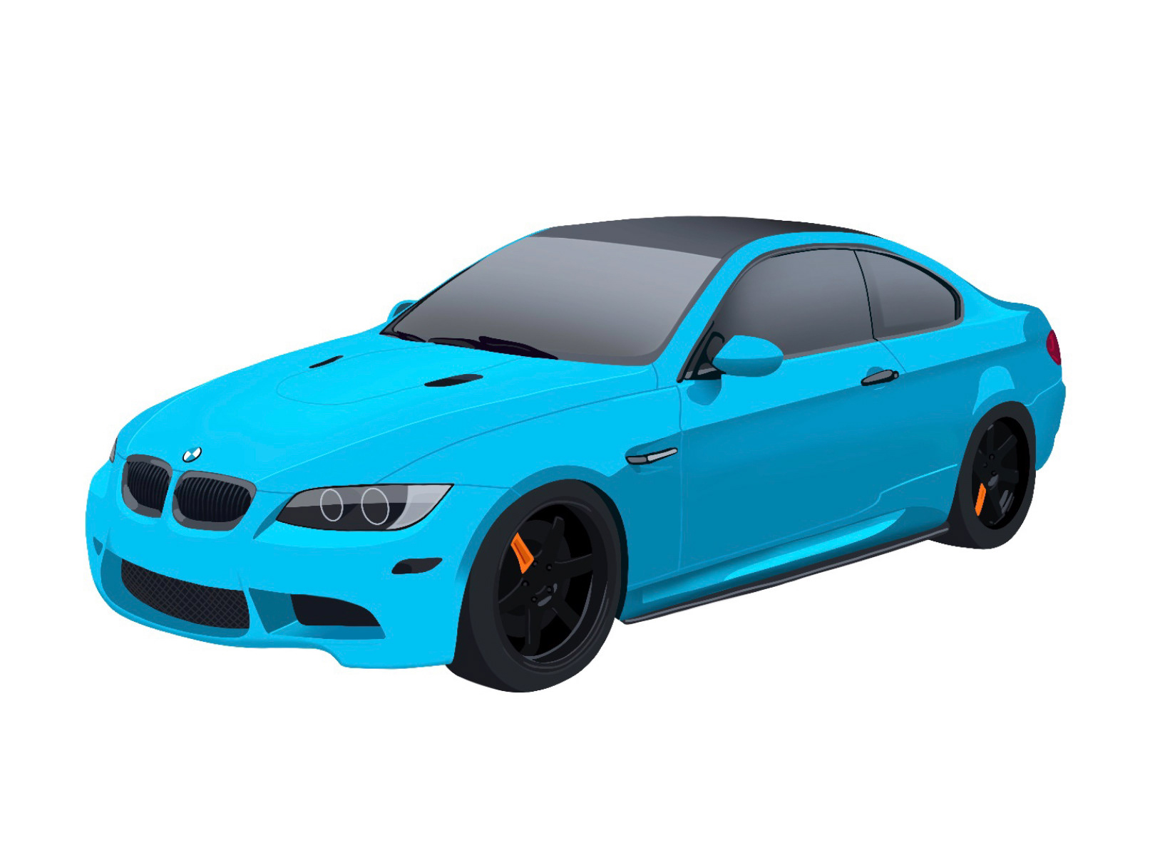 jay's blue bmw