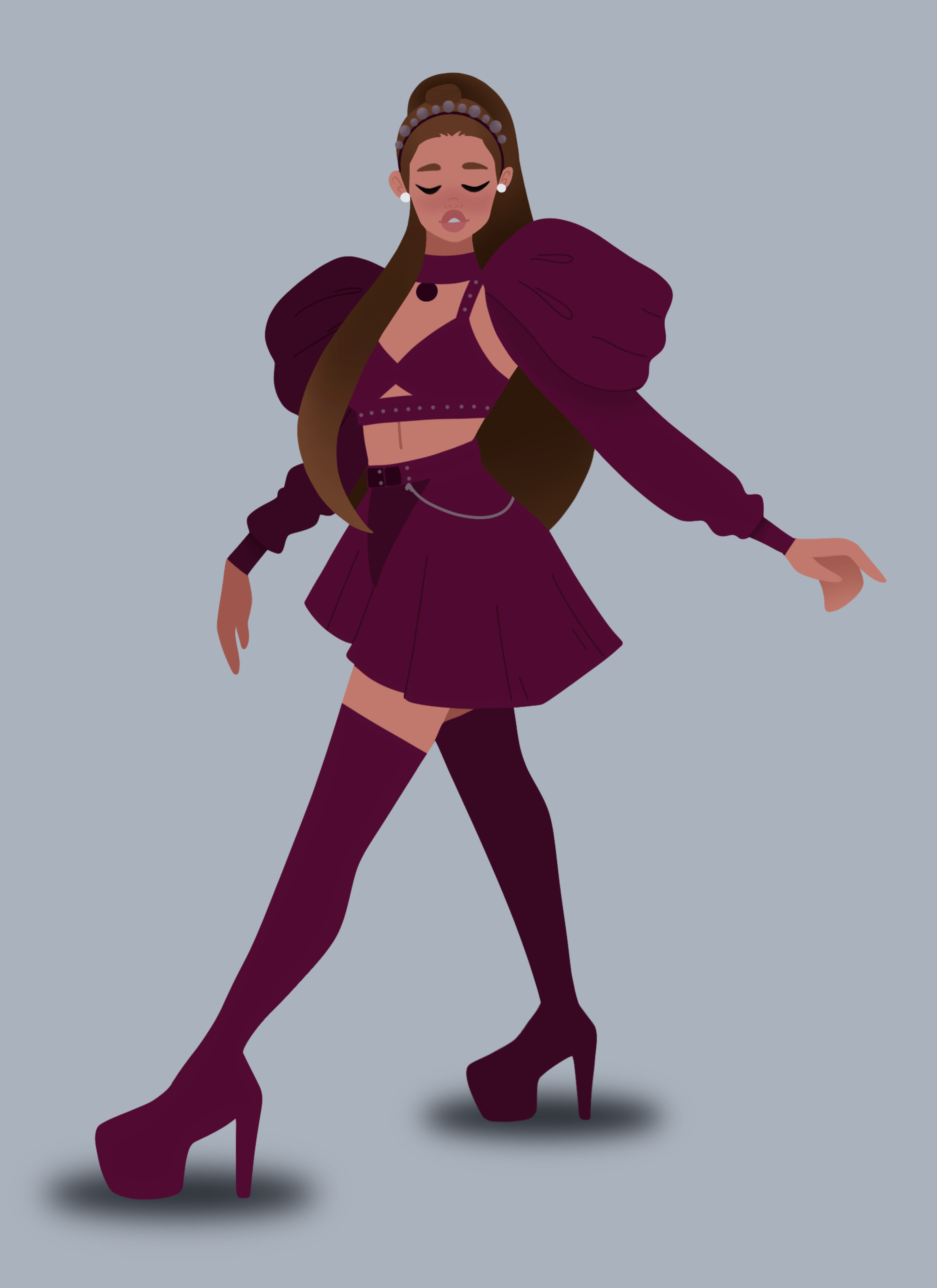sweetener tour outfit