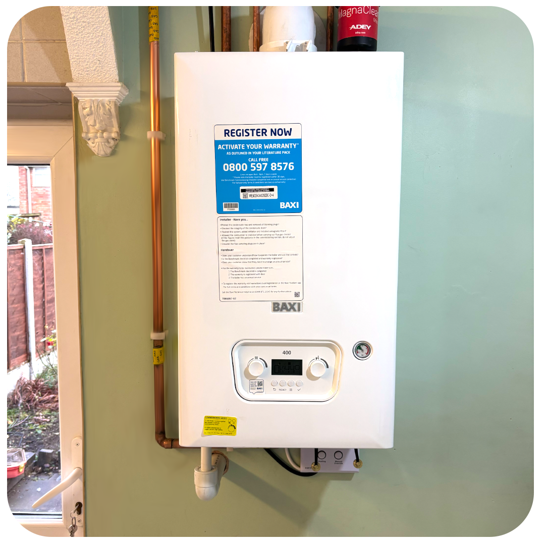 Baxi Combi Boiler fitted in West Midlands
