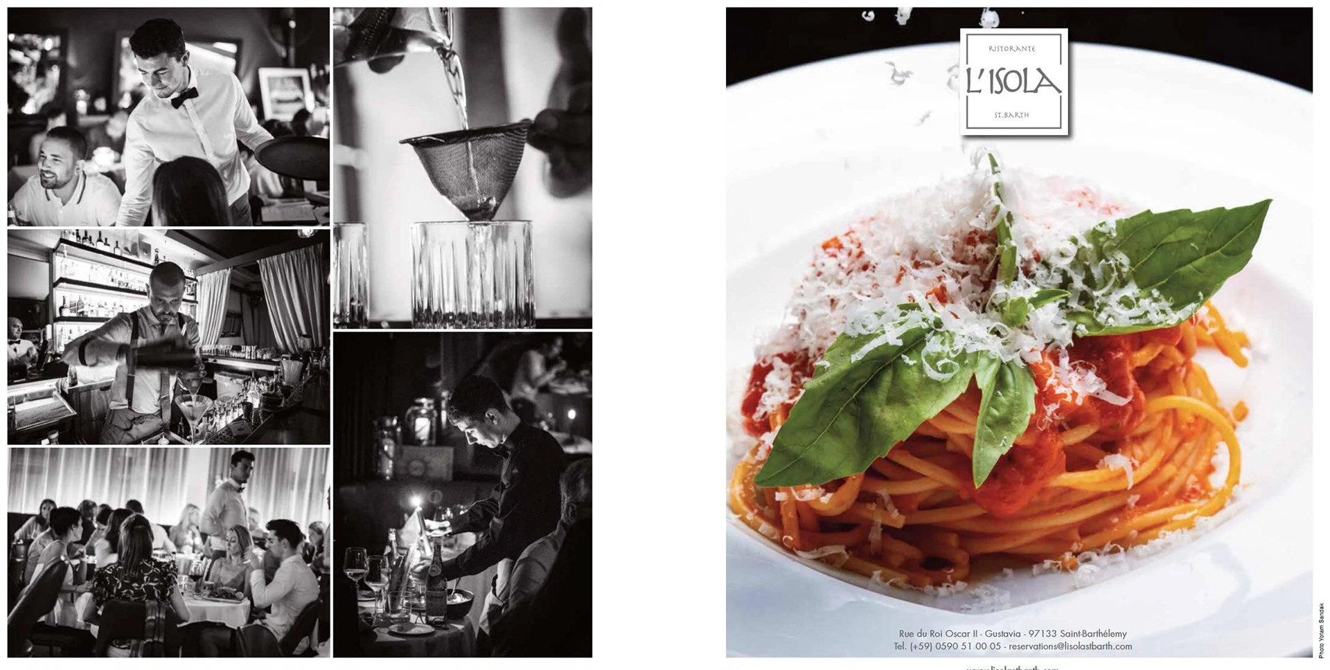 L'ISOLA Magazine Ad