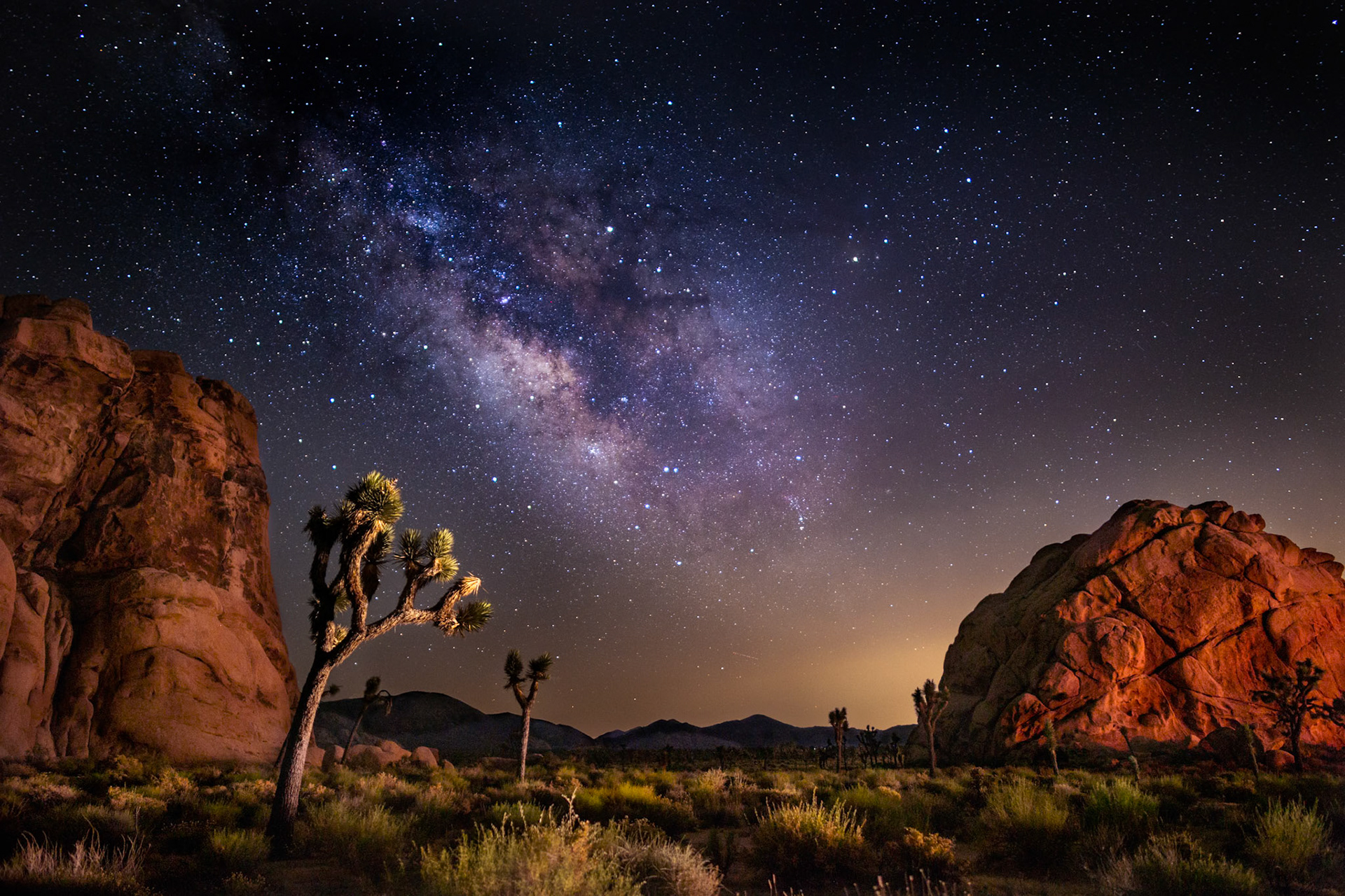 Milkyway Over Joshua Tree